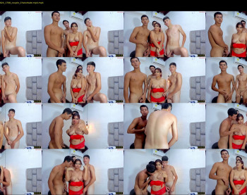 interracial_wallen — 6 minute Chaturbate couple cam show recording, 720p, Jan 15, 2024