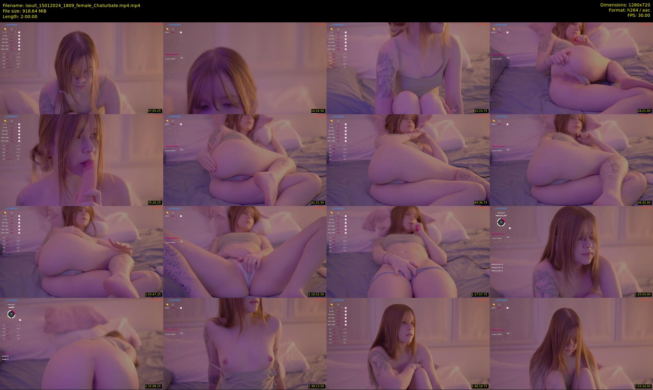 isoull — 120 minute Chaturbate female cam show recording, 720p, Jan 15, 2024