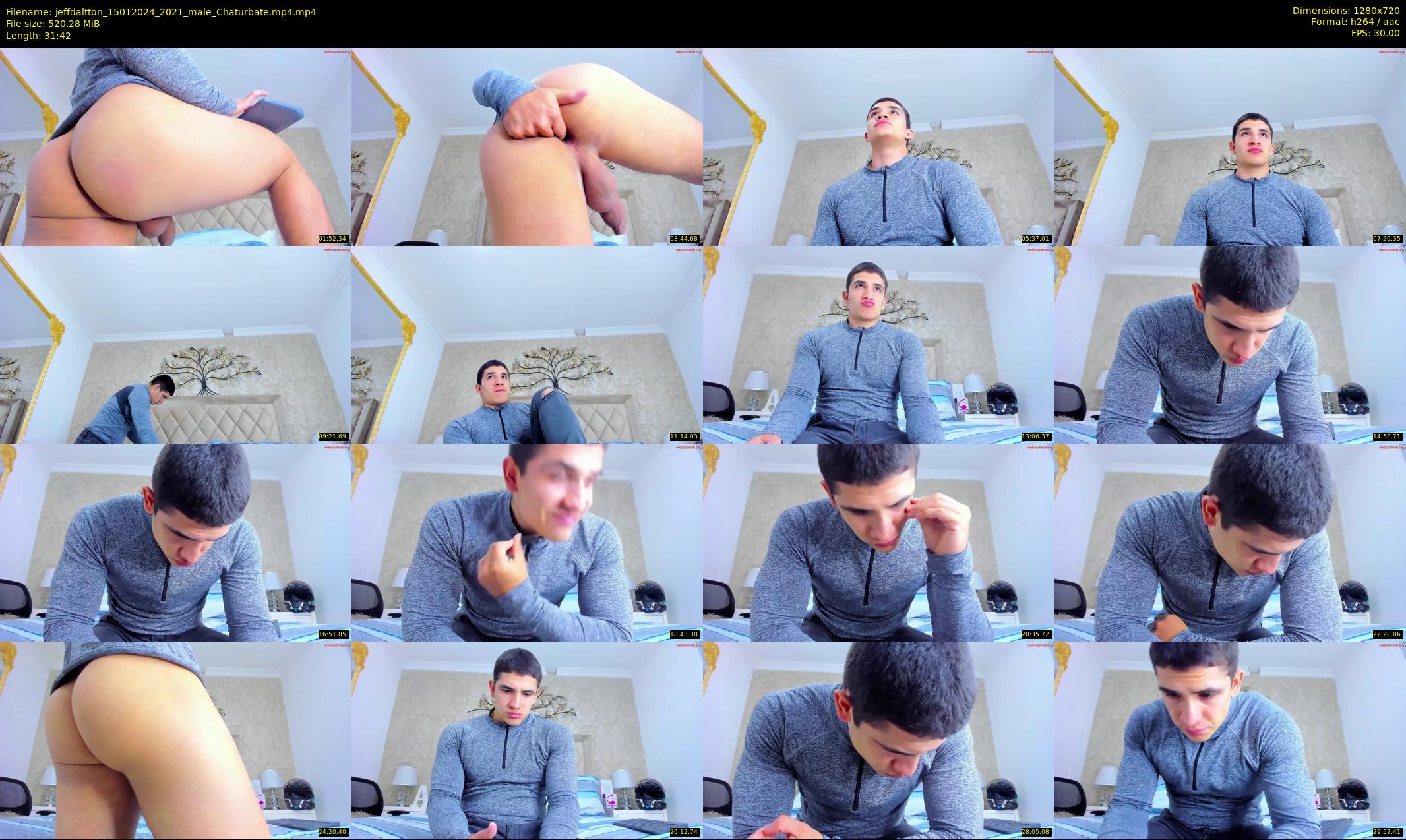 jeffdaltton — 32 minute Chaturbate male cam show recording, 720p, Jan 15, 2024