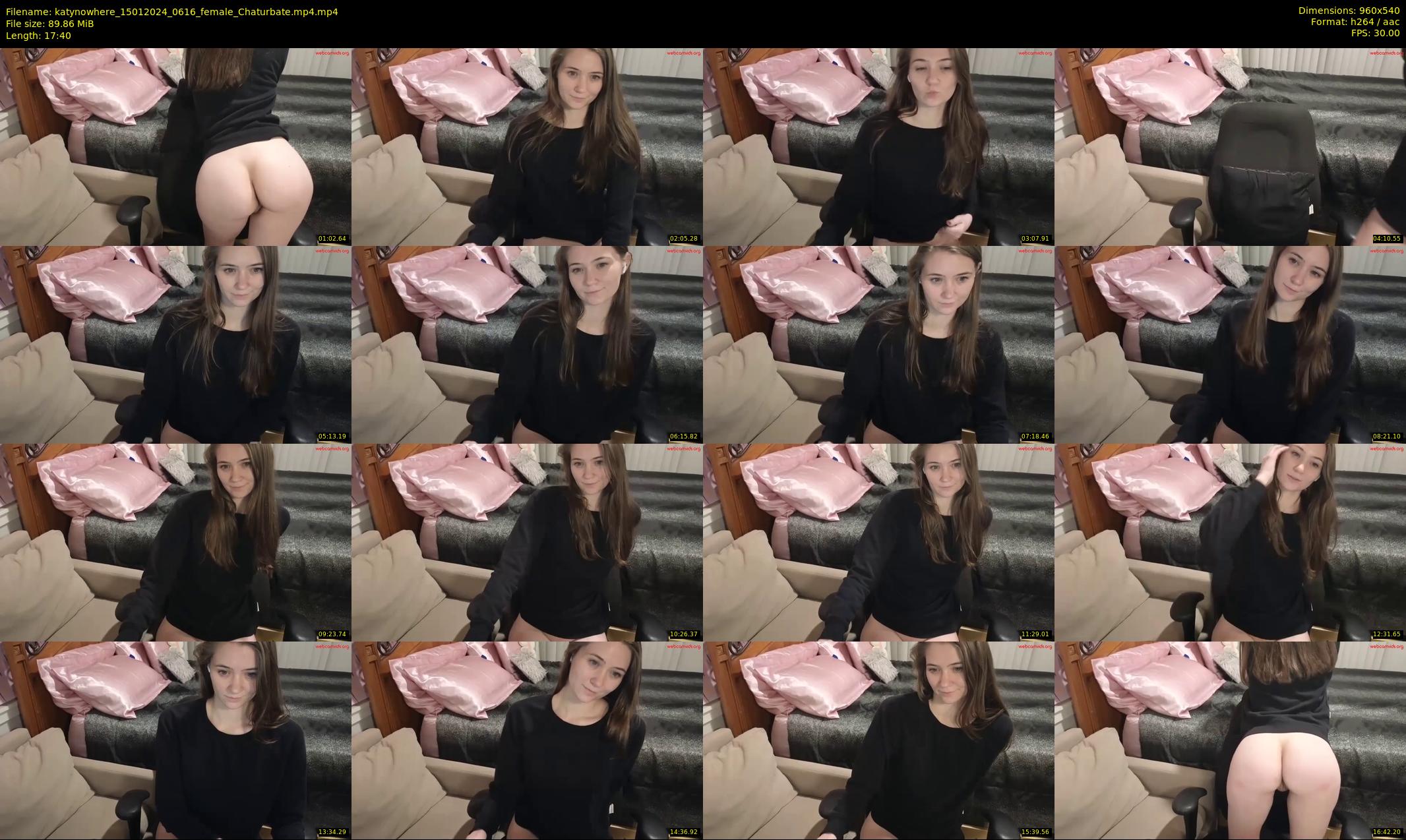 katynowhere — 18 minute Chaturbate female cam show recording, 480p, Jan 15, 2024