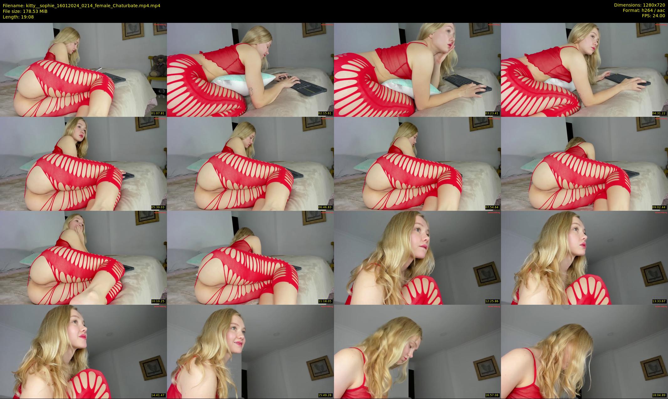 kitty__sophie — 20 minute Chaturbate female cam show recording, 720p, Jan 16, 2024