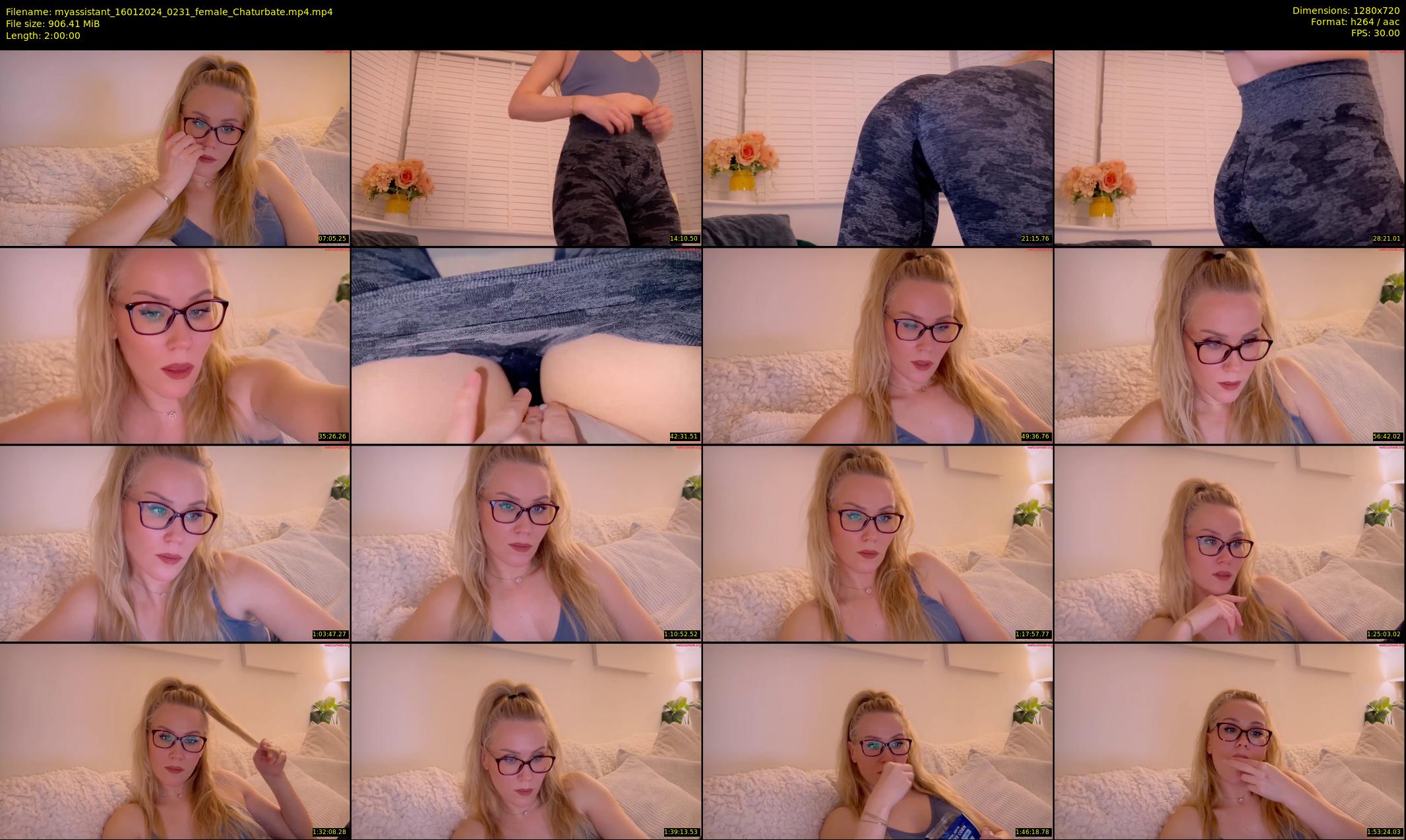 myassistant — 120 minute Chaturbate female cam show recording, 720p, Jan 16, 2024