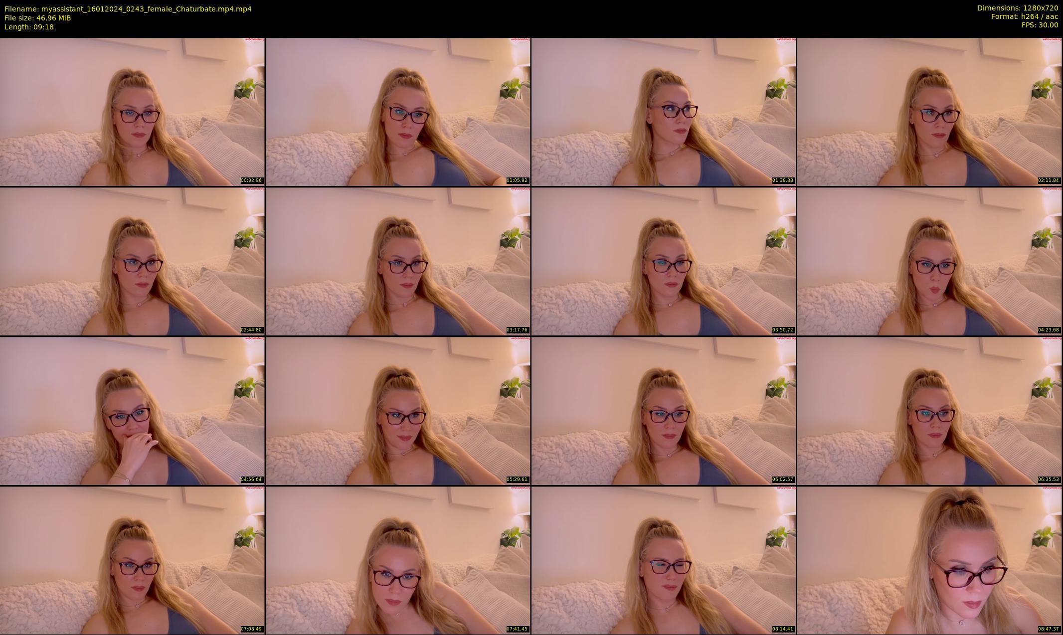 myassistant — 10 minute Chaturbate female cam show recording, 720p, Jan 16, 2024