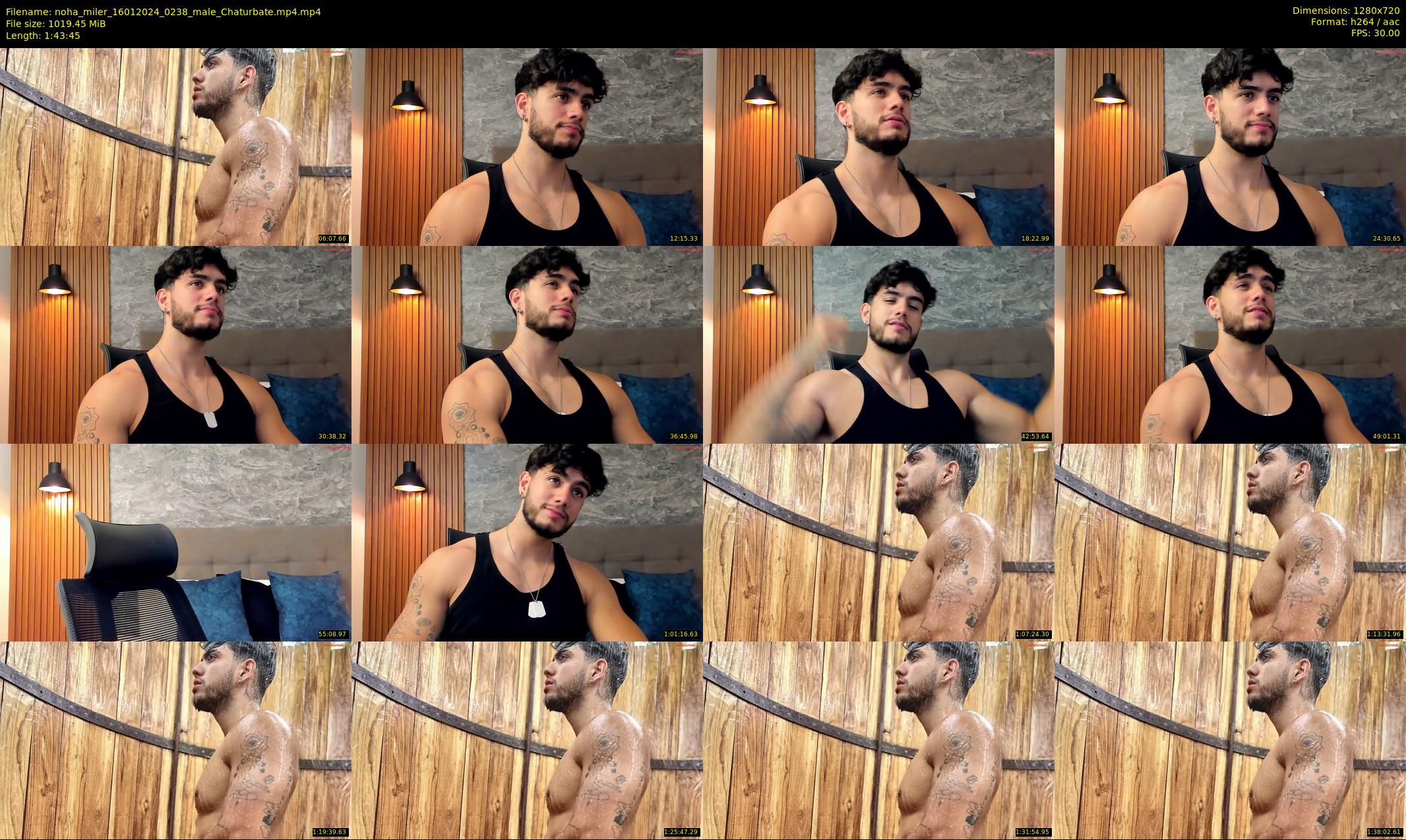 noha_miler — 104 minute Chaturbate male cam show recording, 720p, Jan 16, 2024