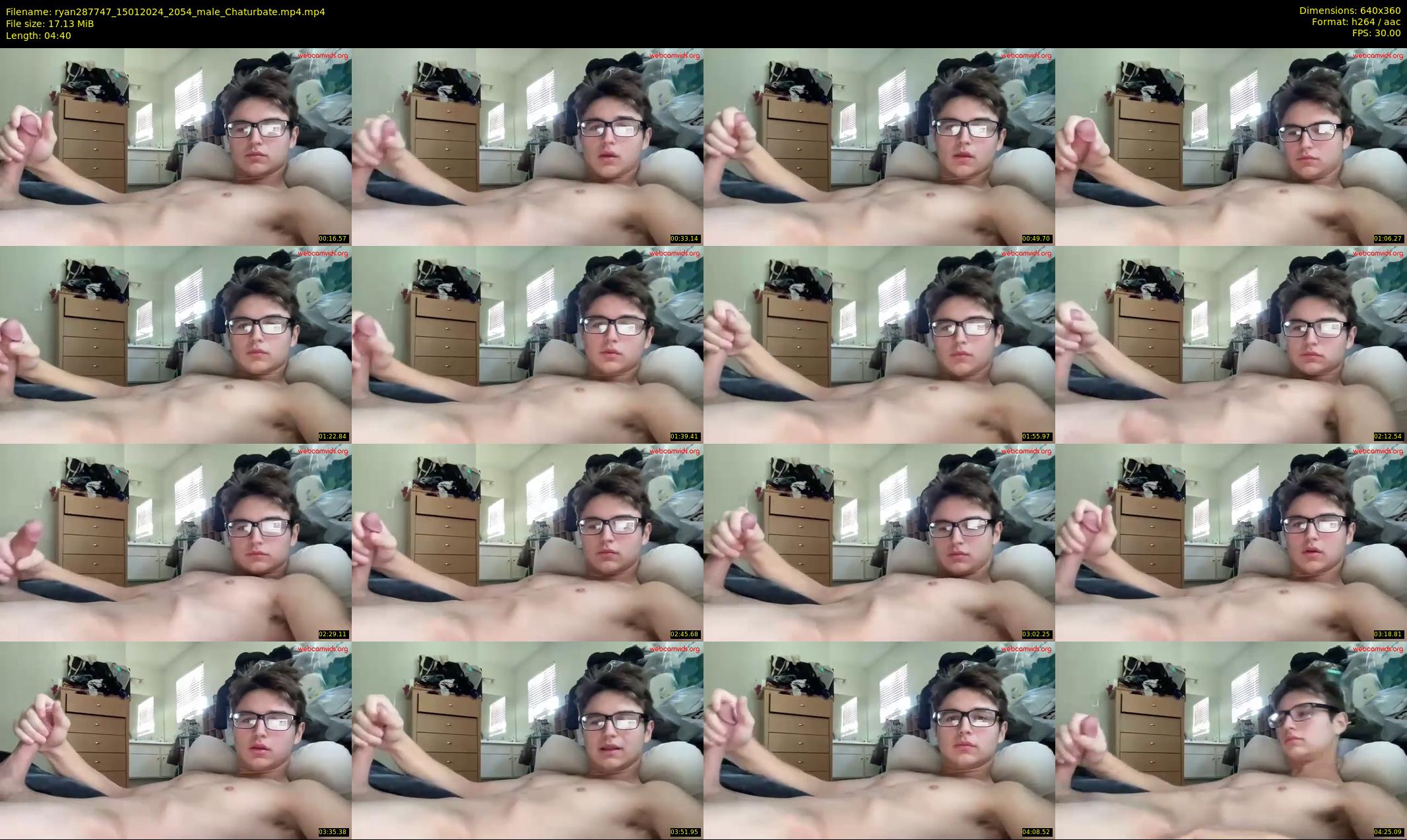 ryan287747 — 5 minute Chaturbate male cam show recording, 360p, Jan 15, 2024