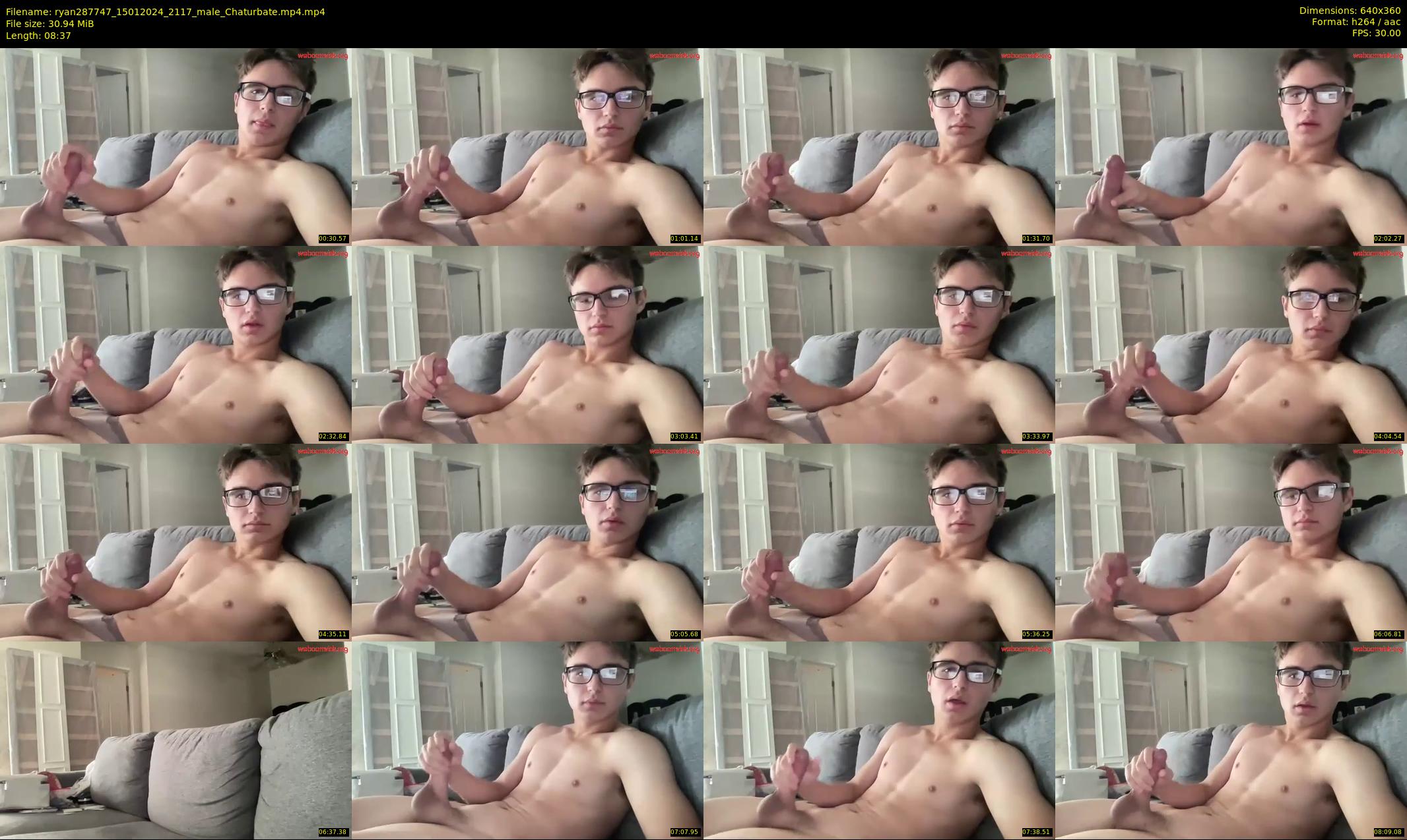 ryan287747 — 9 minute Chaturbate male cam show recording, 360p, Jan 15, 2024