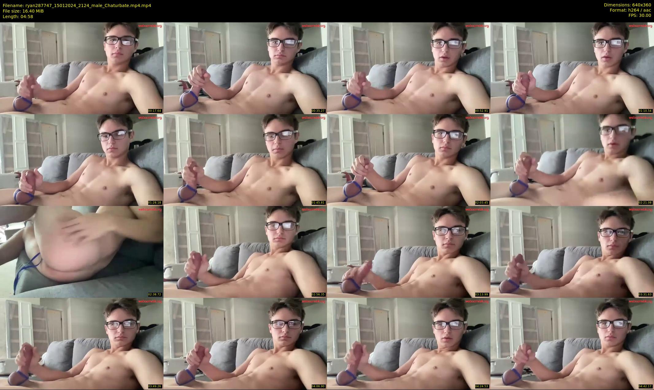 ryan287747 — 5 minute Chaturbate male cam show recording, 360p, Jan 15, 2024