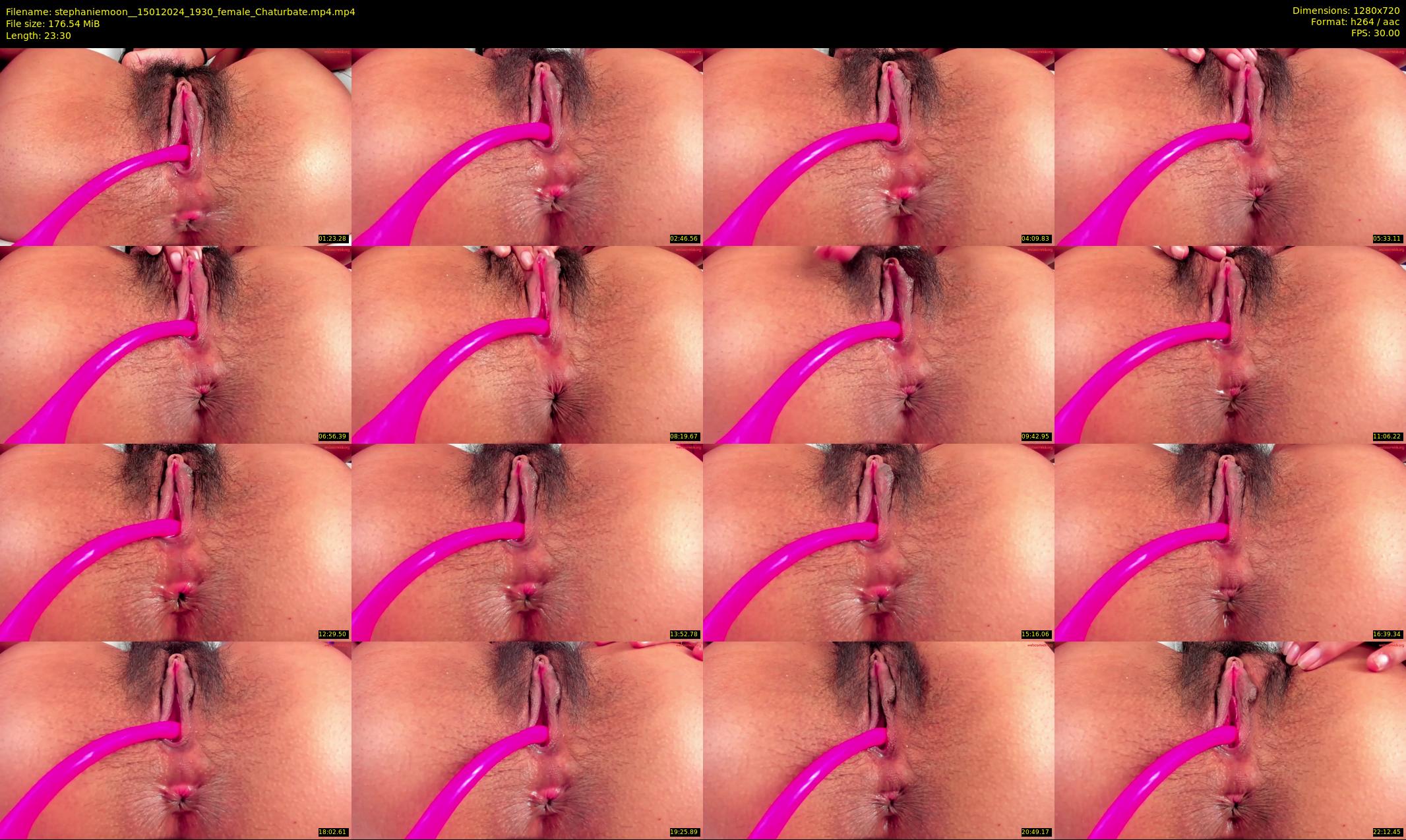 stephaniemoon_ — 24 minute Chaturbate female cam show recording, 720p, Jan 15, 2024
