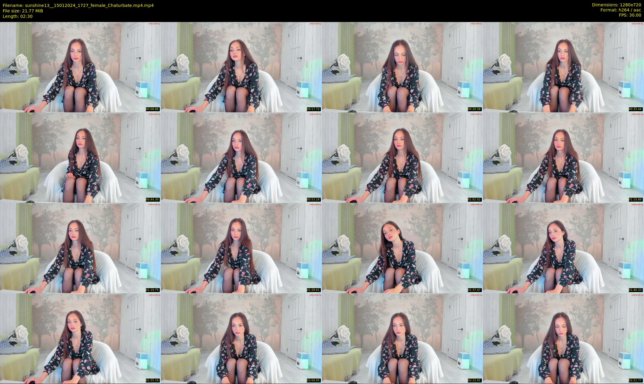 sunshine13_ — 3 minute Chaturbate female cam show recording, 720p, Jan 15, 2024