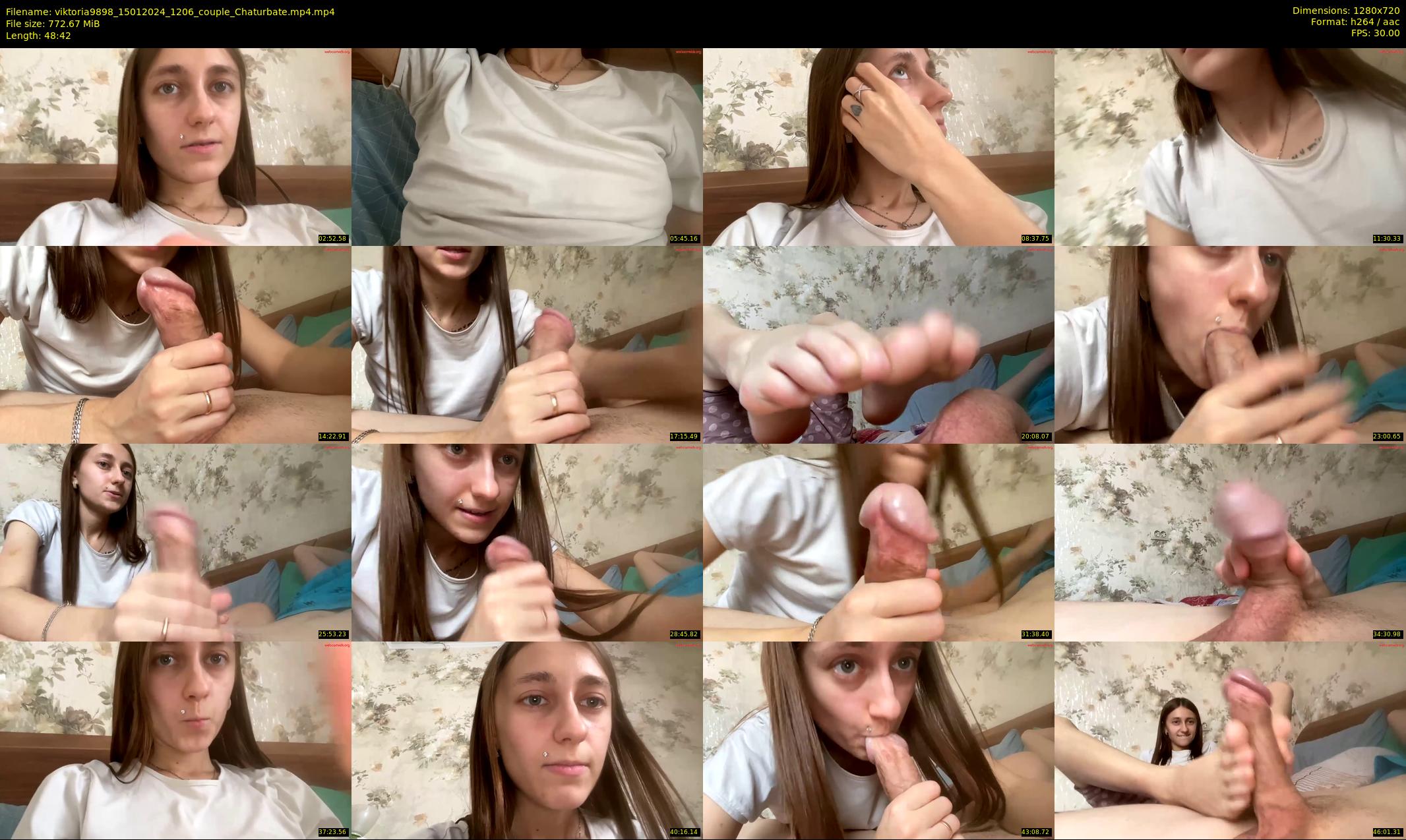 viktoria9898 — 49 minute Chaturbate couple cam show recording, 720p, Jan 15, 2024