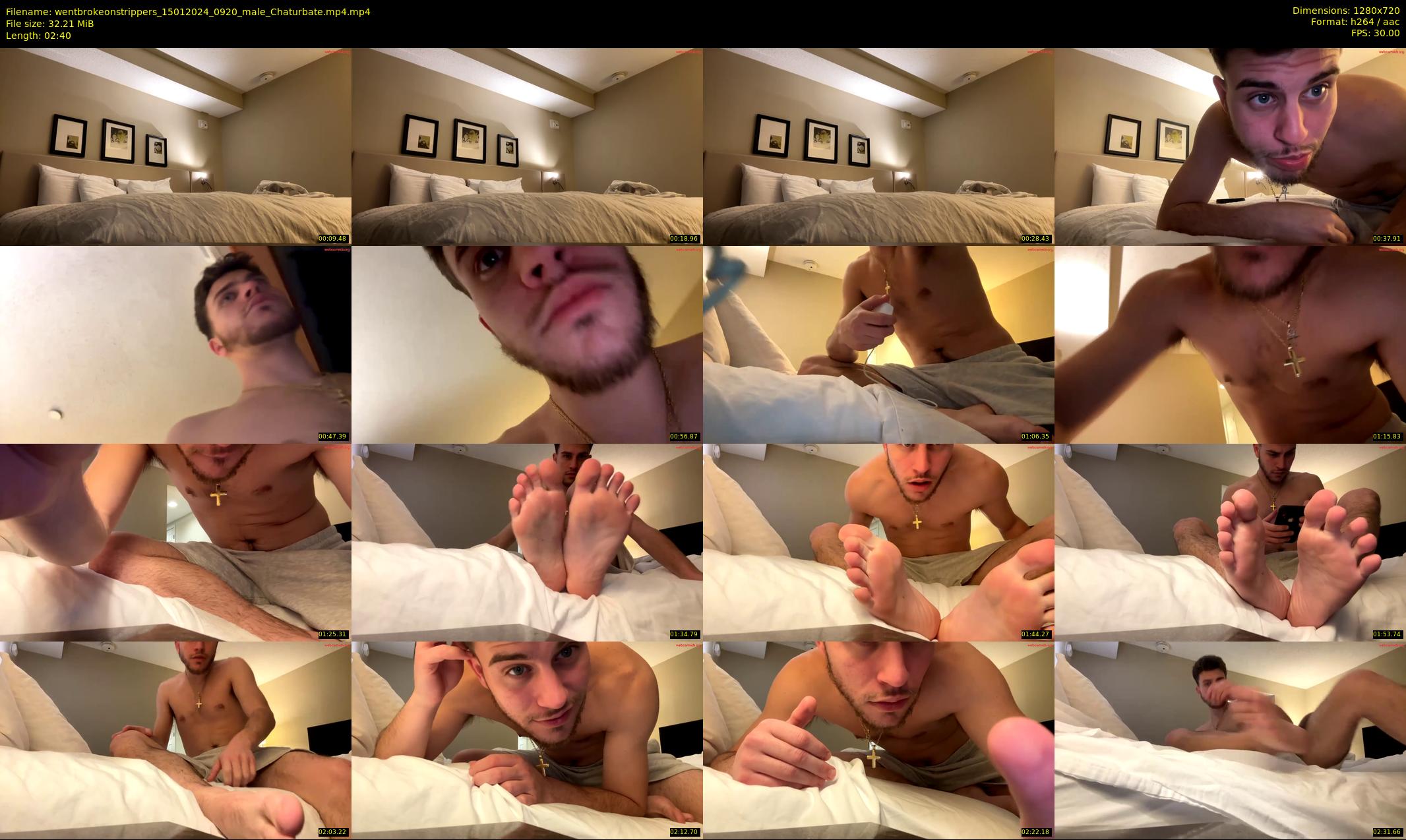 wentbrokeonstrippers — 3 minute Chaturbate male cam show recording, 720p, Jan 15, 2024