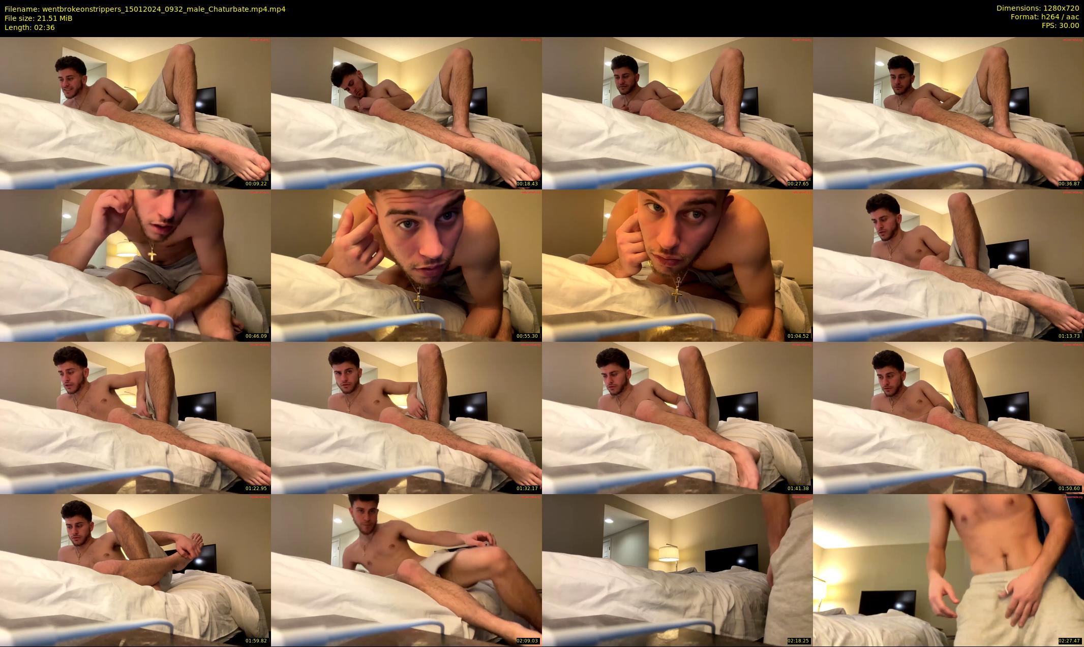 wentbrokeonstrippers — 3 minute Chaturbate male cam show recording, 720p, Jan 15, 2024