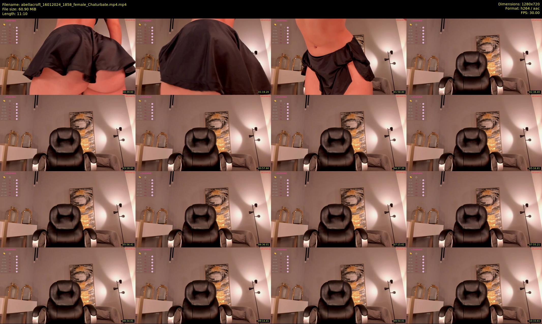 abellacroft — 12 minute Chaturbate female cam show recording, 720p, Jan 16, 2024