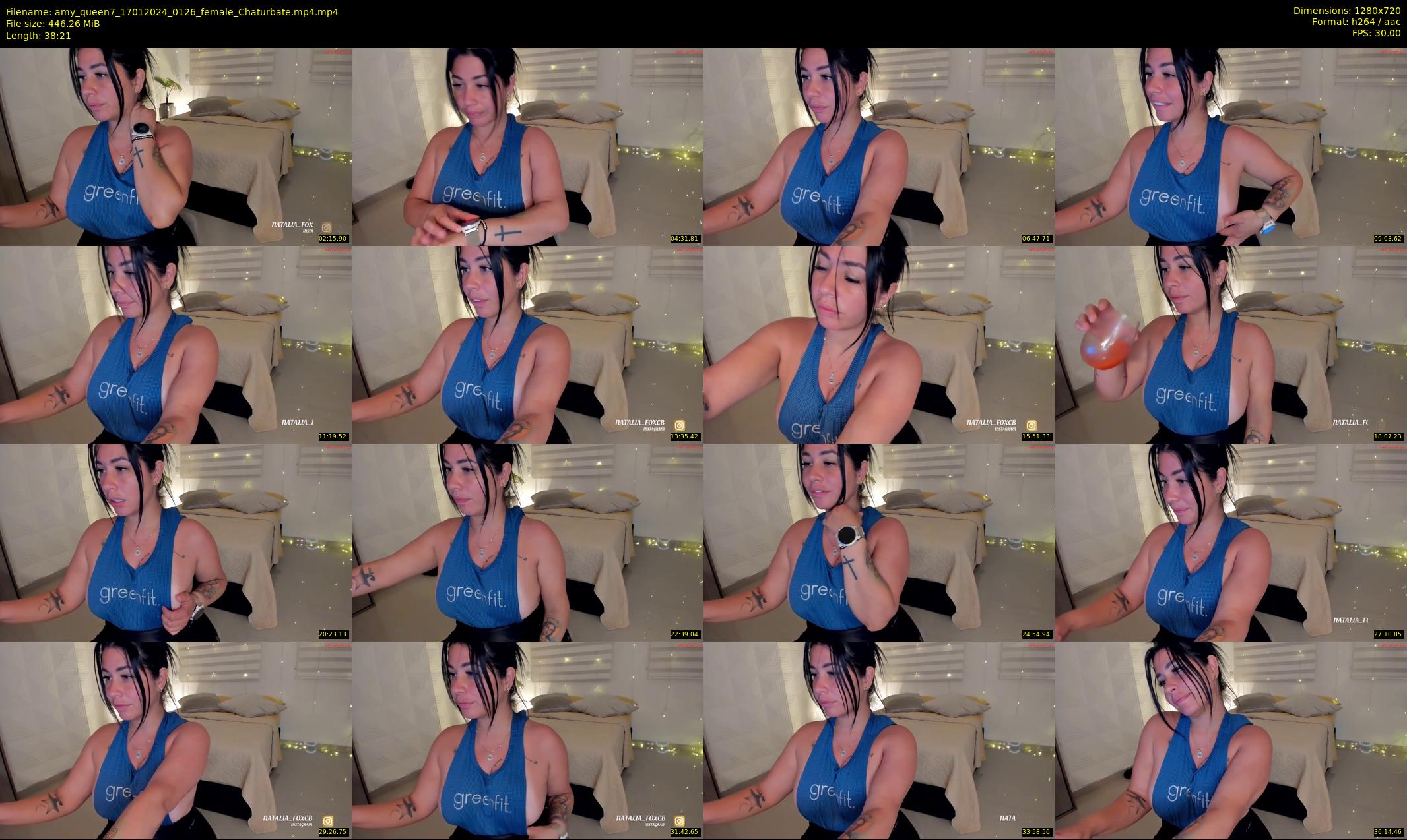 amy_queen7 — 39 minute Chaturbate female cam show recording, 720p, Jan 17, 2024