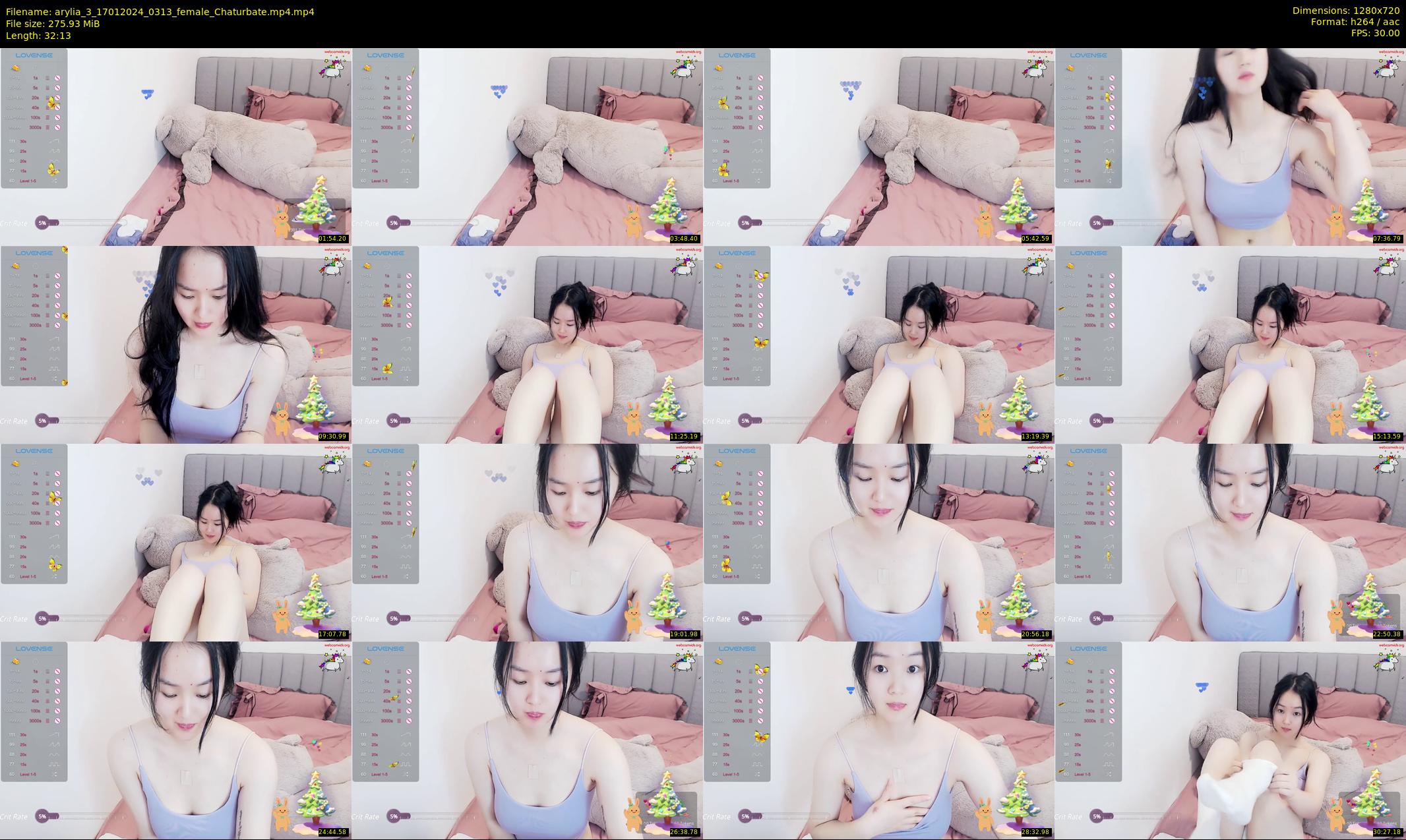arylia_3 — 33 minute Chaturbate female cam show recording, 720p, Jan 17, 2024