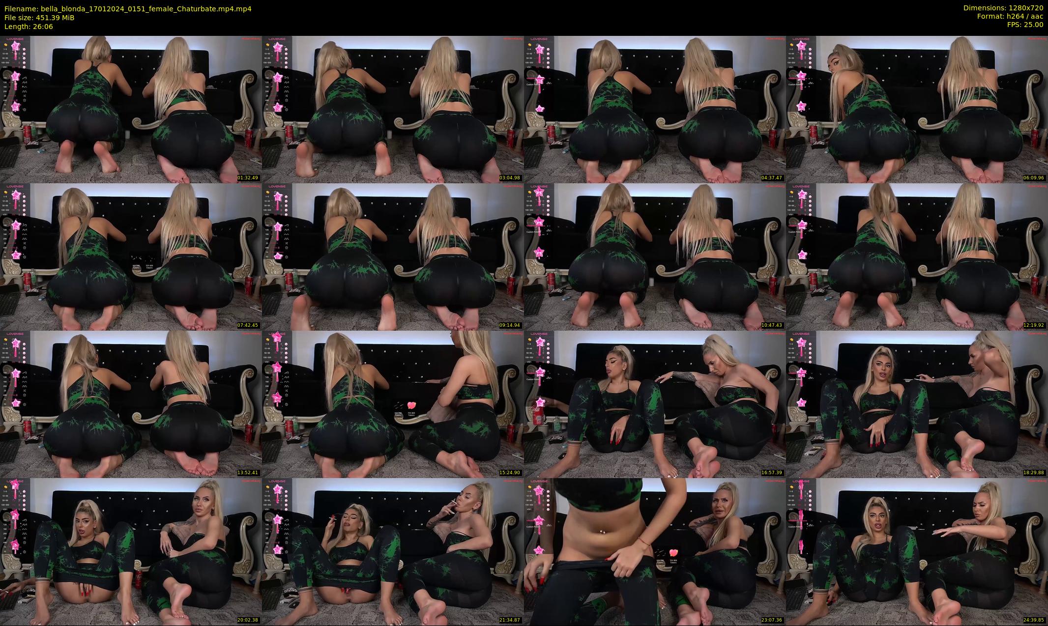 bella_blonda — 27 minute Chaturbate female cam show recording, 720p, Jan 17, 2024