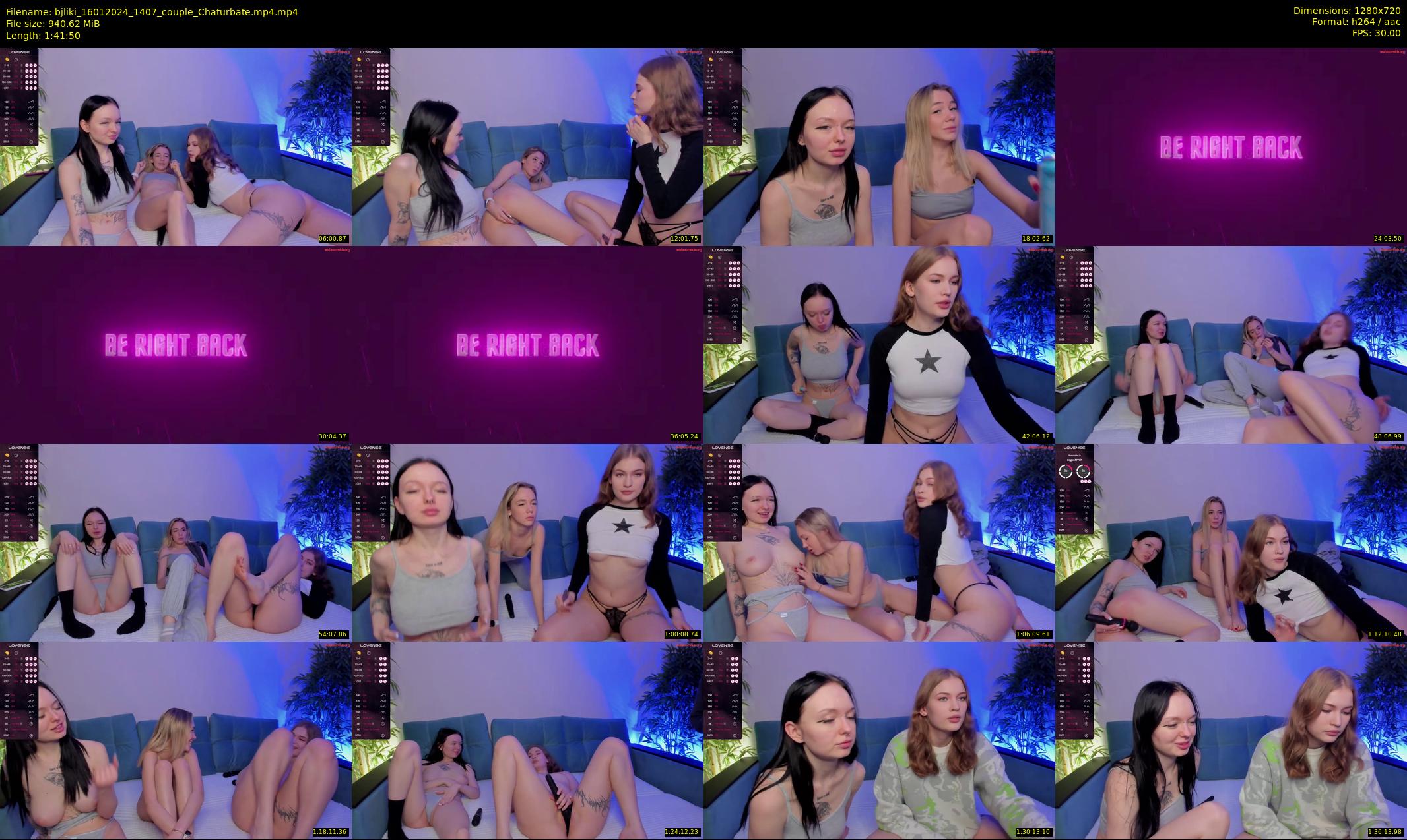 bjliki — 102 minute Chaturbate couple cam show recording, 720p, Jan 16, 2024