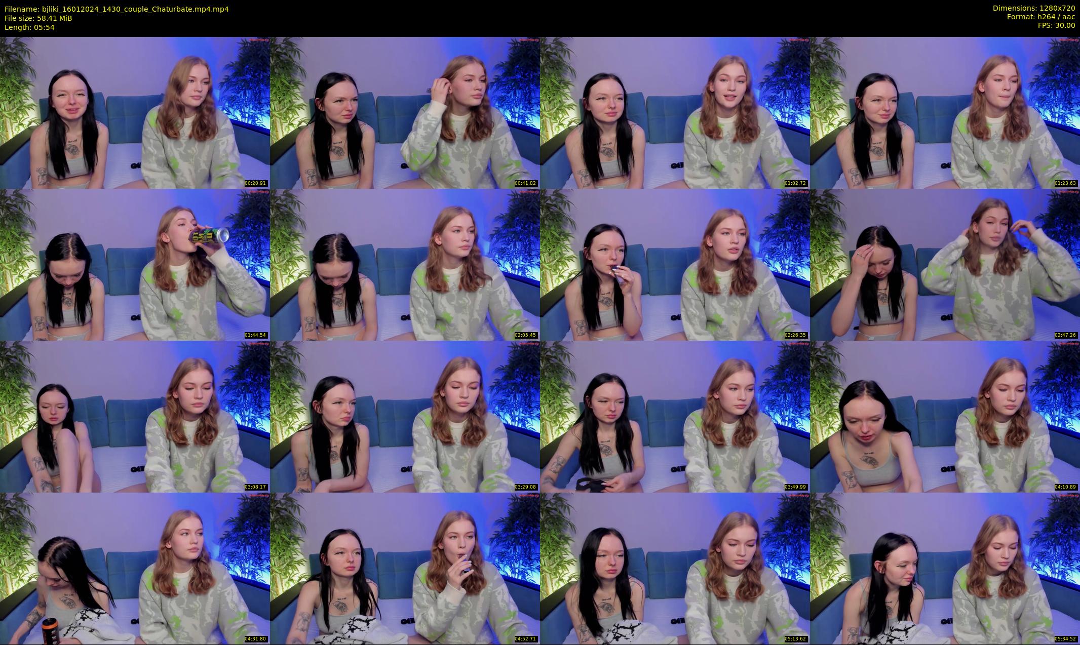 bjliki — 6 minute Chaturbate couple cam show recording, 720p, Jan 16, 2024