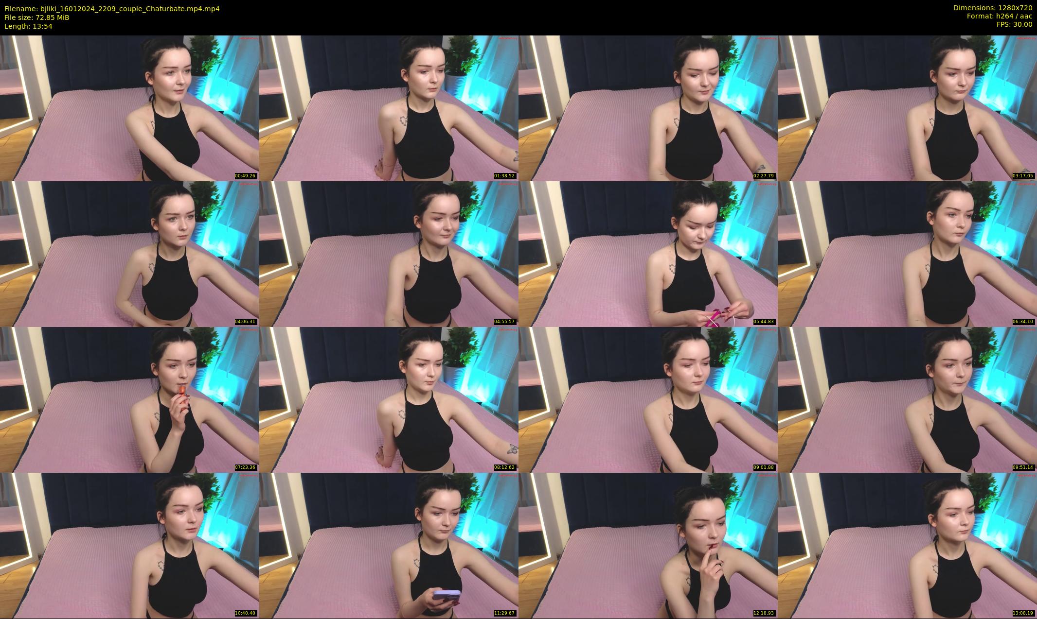 bjliki — 14 minute Chaturbate couple cam show recording, 720p, Jan 16, 2024