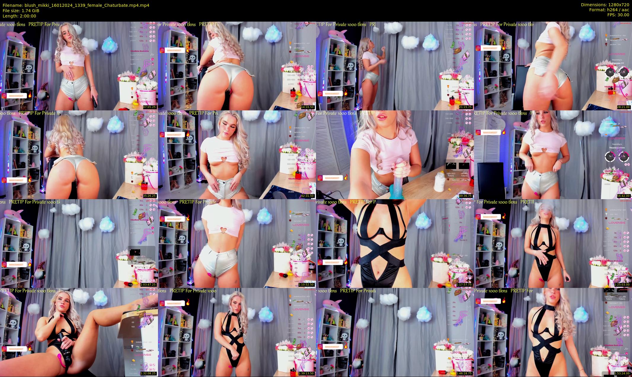 blush_mikki — 120 minute Chaturbate female cam show recording, 720p, Jan 16, 2024