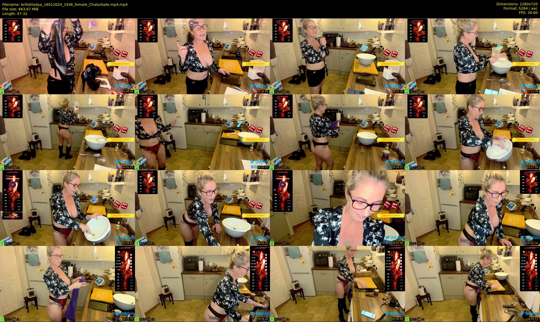 britishladya — 48 minute Chaturbate female cam show recording, 720p, Jan 16, 2024
