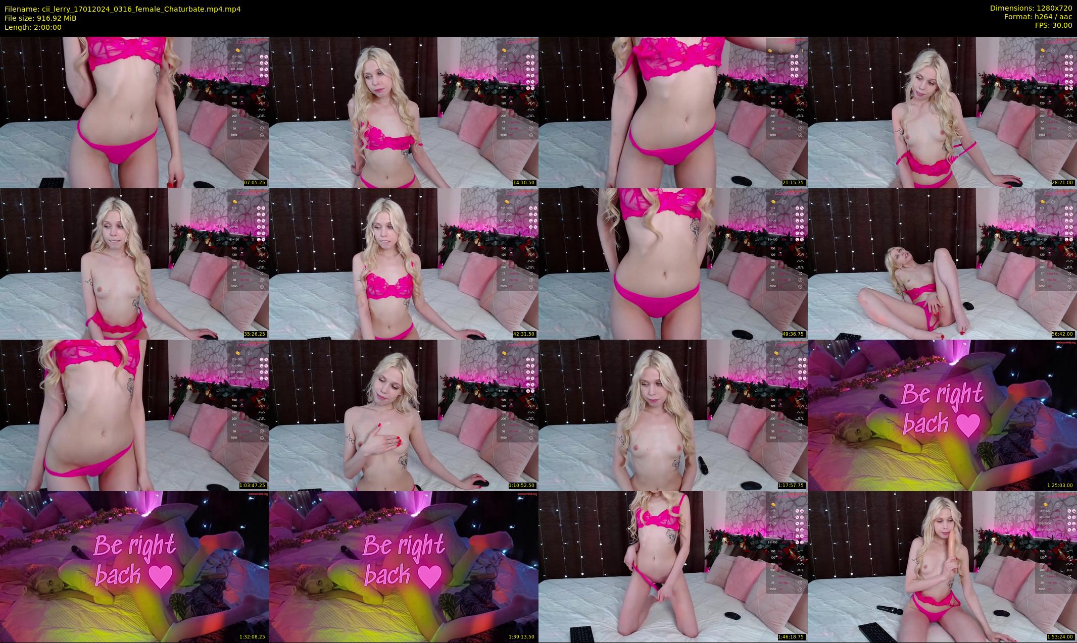 cii_lerry — 120 minute Chaturbate female cam show recording, 720p, Jan 17, 2024