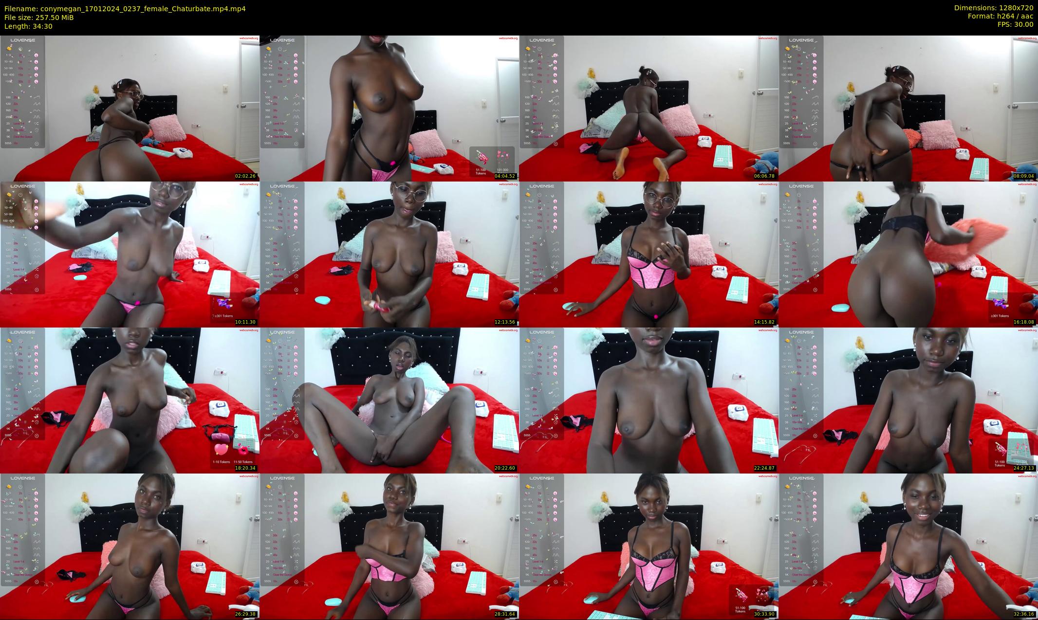 conymegan — 35 minute Chaturbate female cam show recording, 720p, Jan 17, 2024