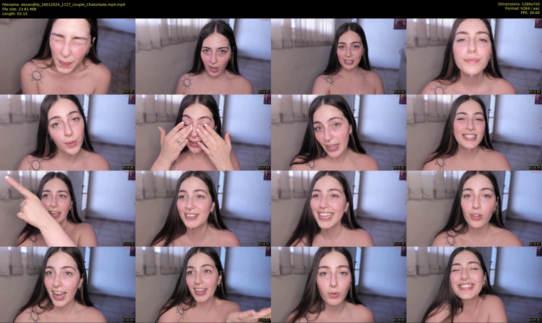 dexandlily — 3 minute Chaturbate couple cam show recording, 720p, Jan 16, 2024