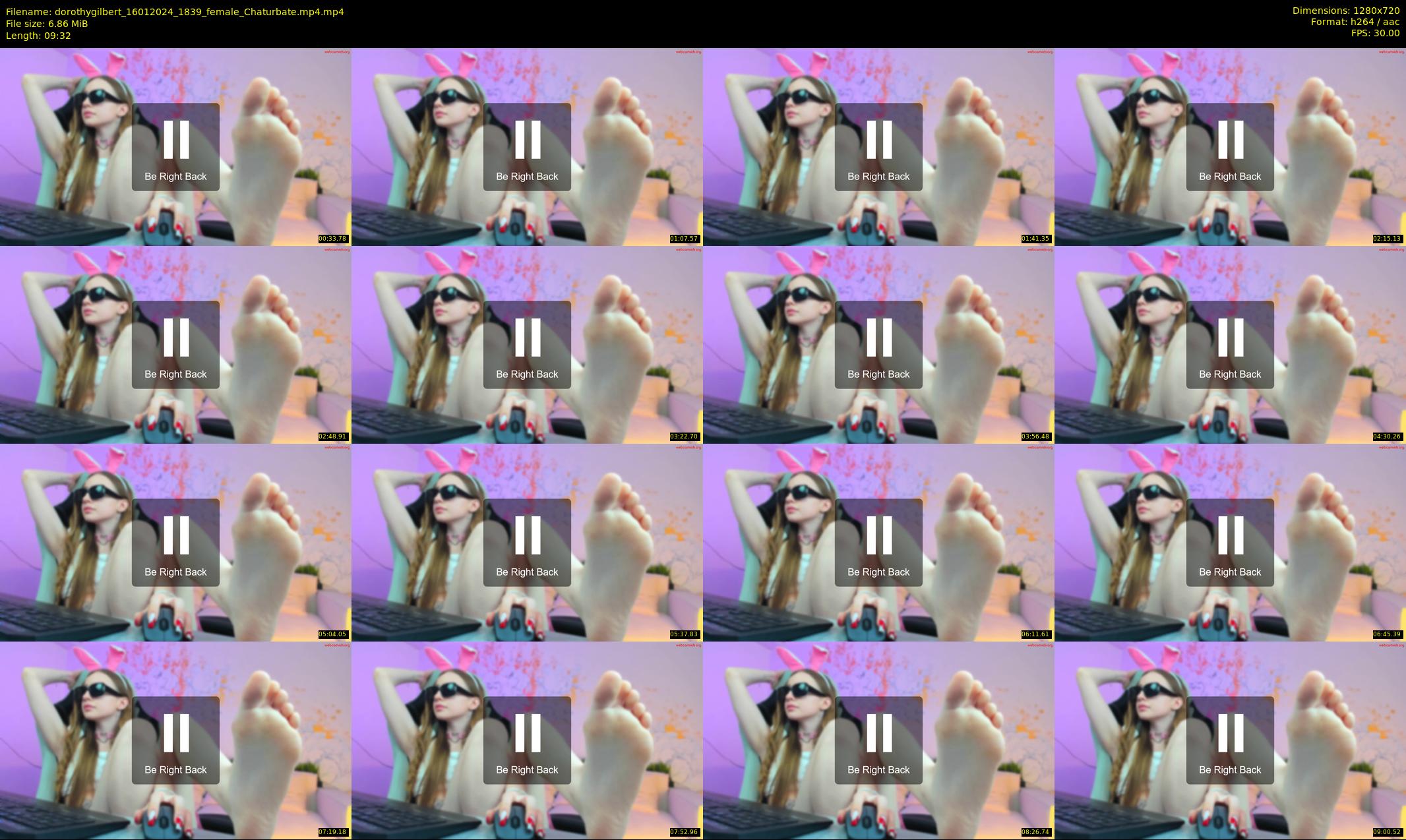 dorothygilbert — 10 minute Chaturbate female cam show recording, 720p, Jan 16, 2024