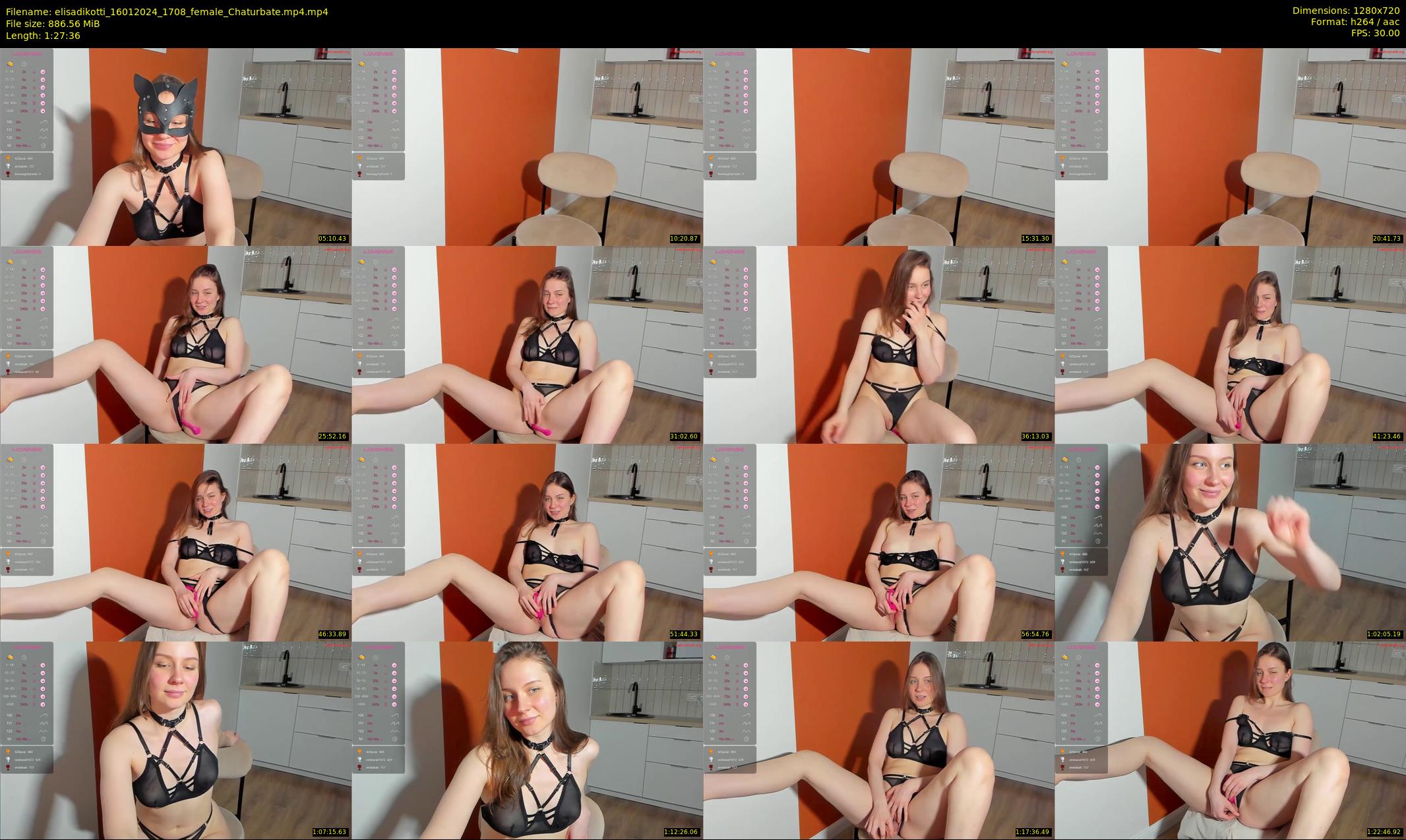 elisadikotti — 88 minute Chaturbate couple cam show recording, 720p, Jan 16, 2024