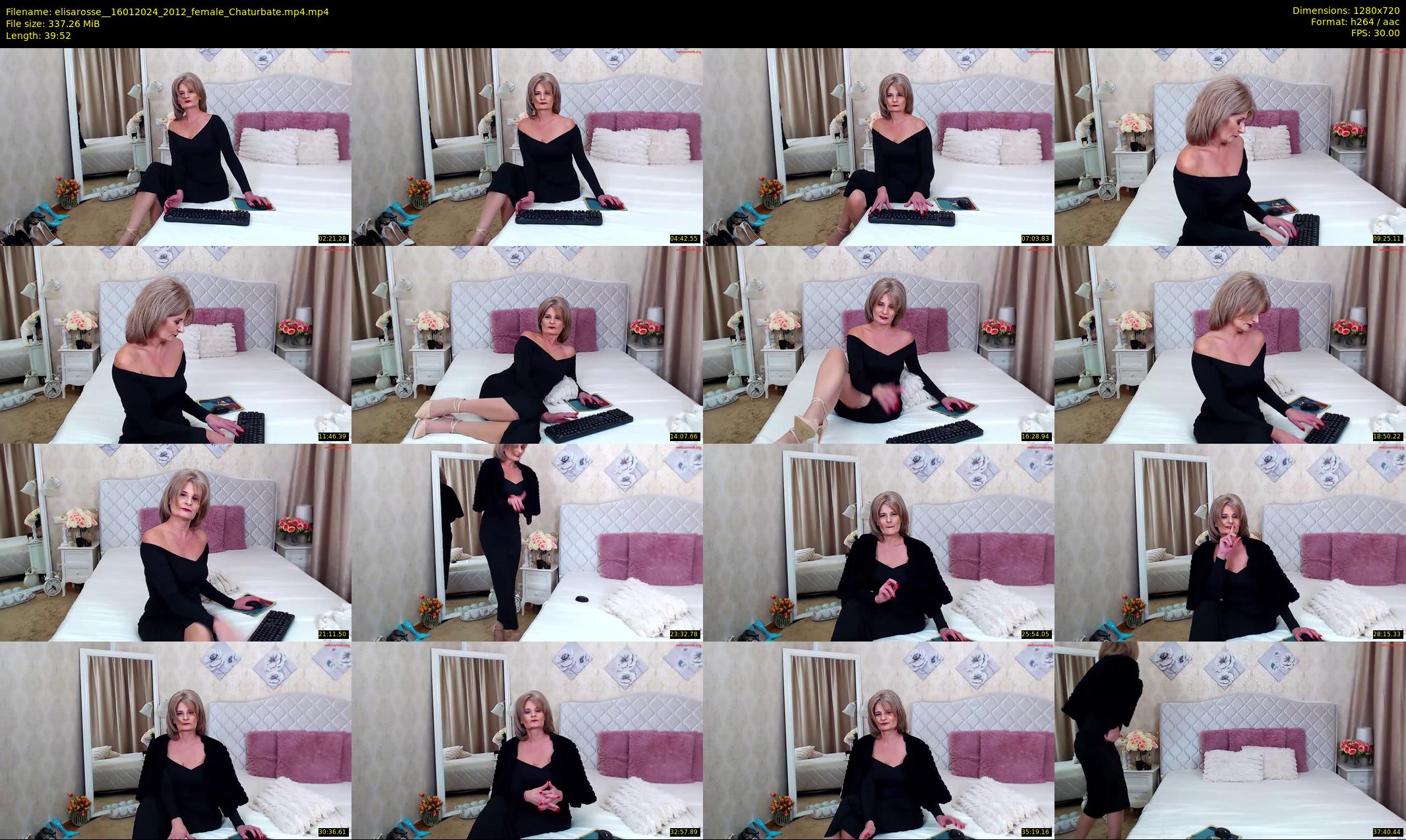 elisarosse_ — 40 minute Chaturbate female cam show recording, 720p, Jan 16, 2024