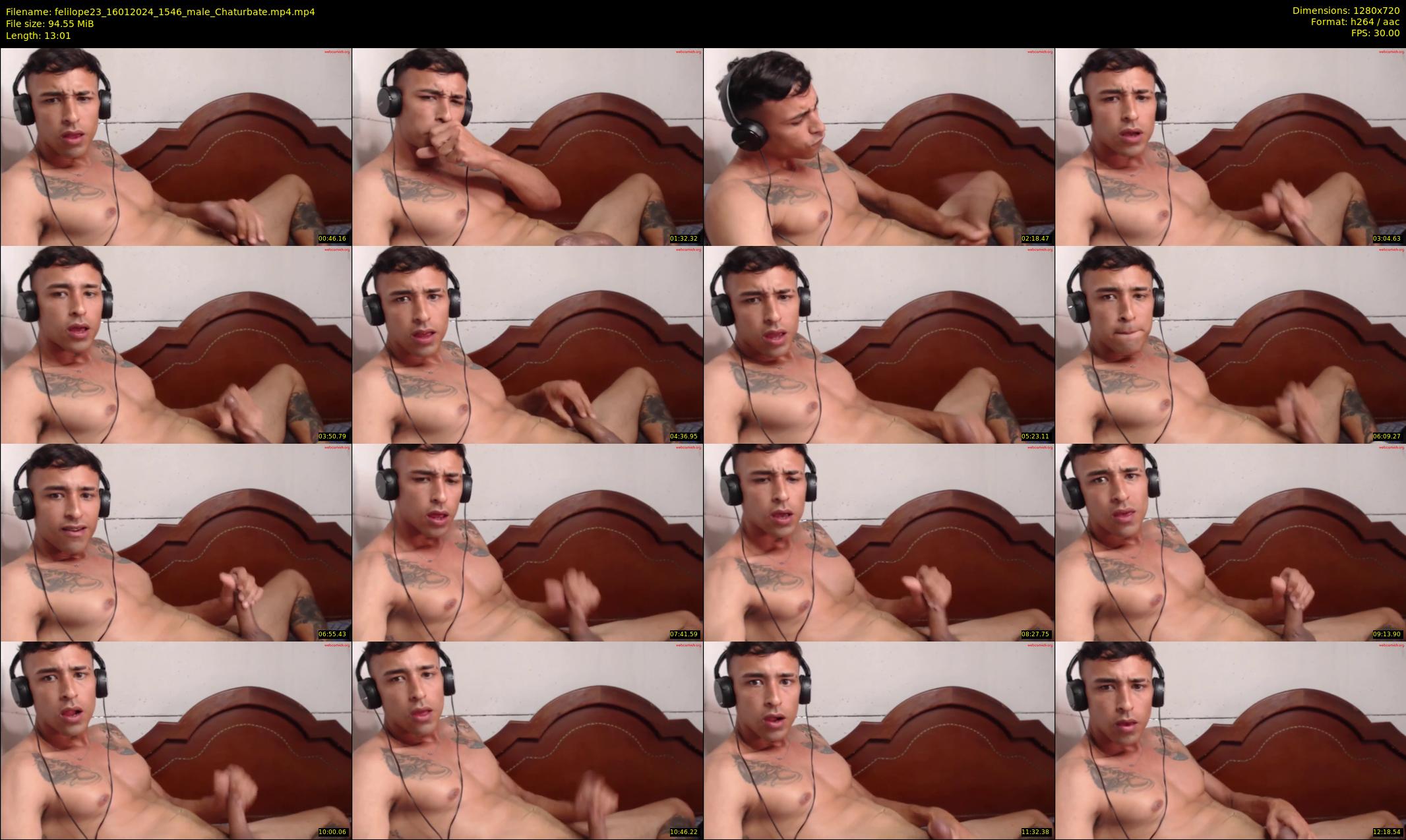 felilope23 — 14 minute Chaturbate male cam show recording, 720p, Jan 16, 2024