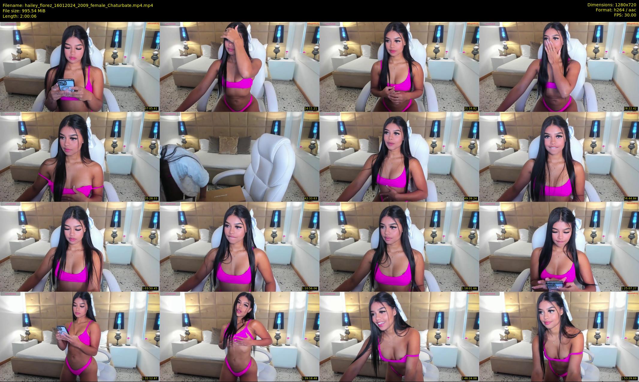 hailey_florez — 121 minute Chaturbate female cam show recording, 720p, Jan 16, 2024