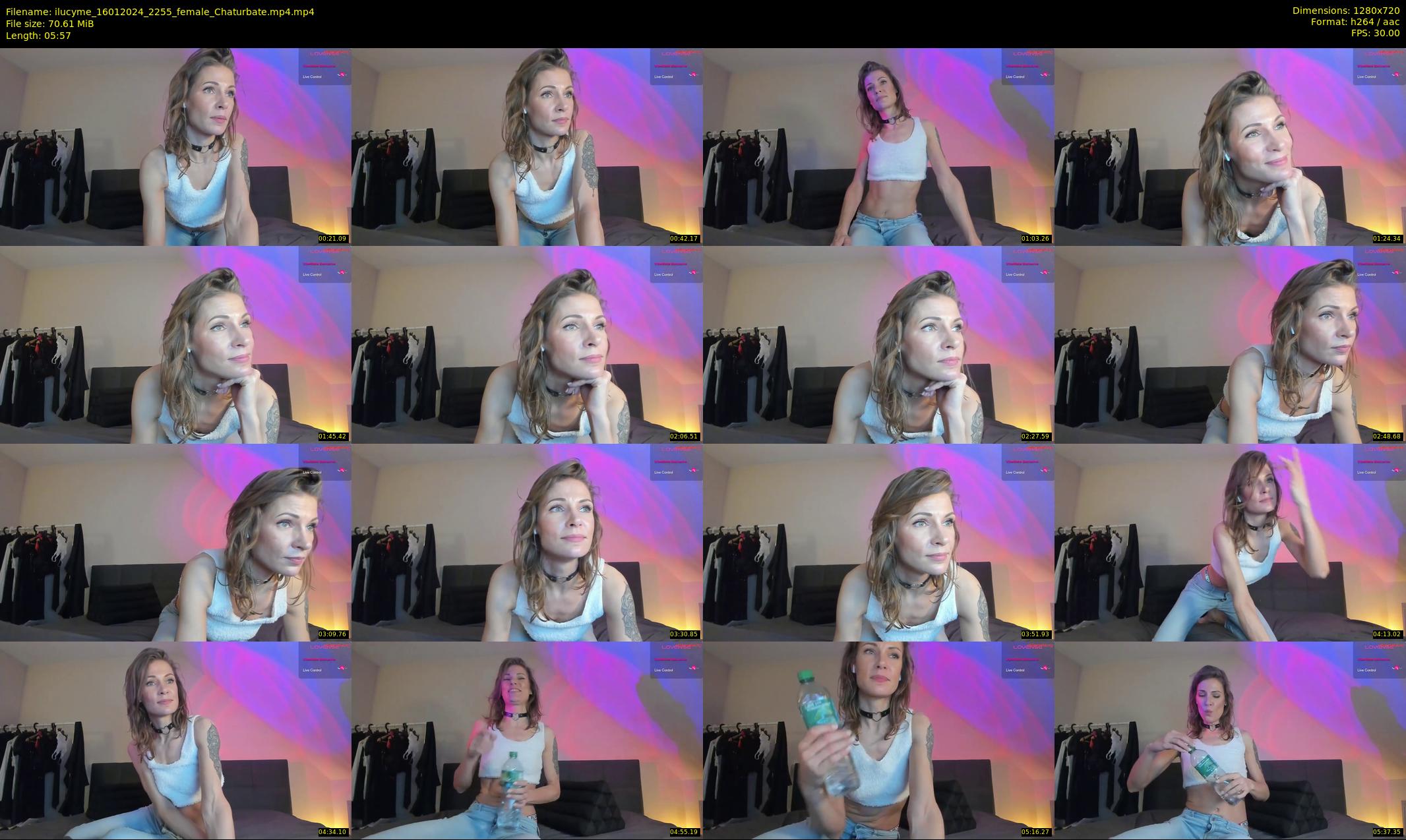 ilucyme — 6 minute Chaturbate female cam show recording, 720p, Jan 16, 2024