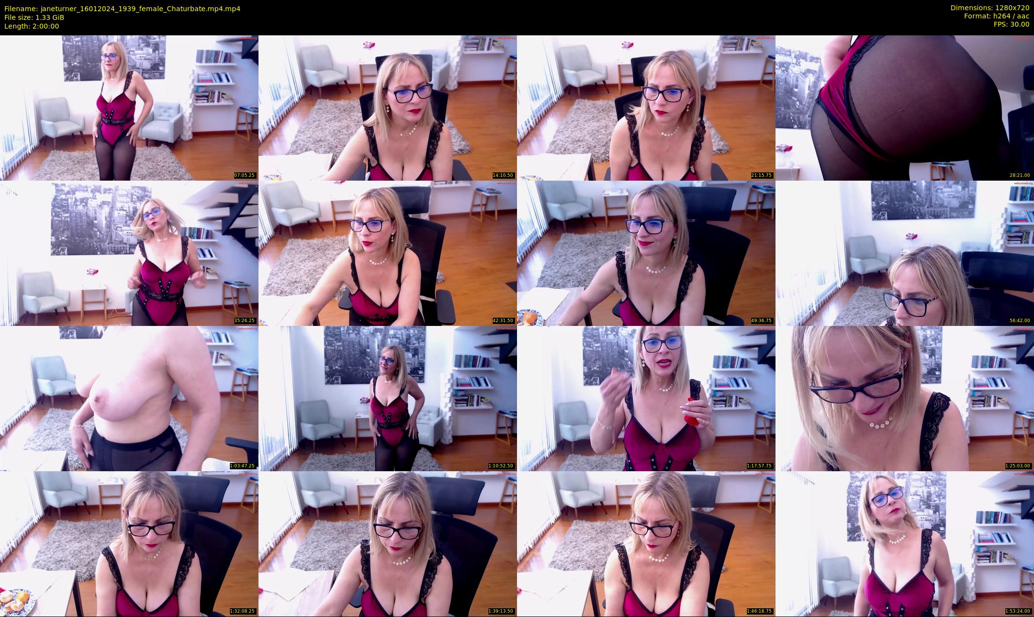 janeturner — 120 minute Chaturbate female cam show recording, 720p, Jan 16, 2024