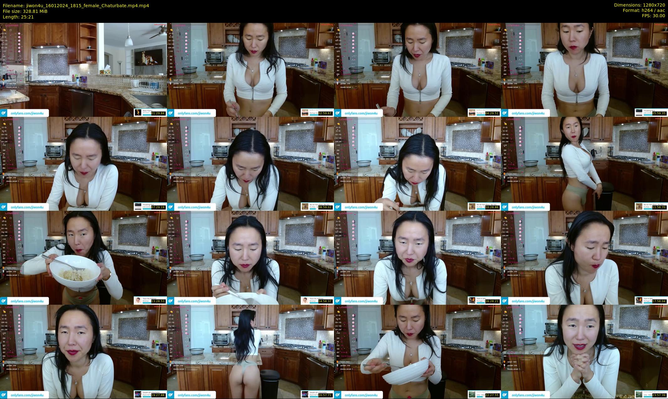 jiwon4u — 26 minute Chaturbate female cam show recording, 720p, Jan 16, 2024