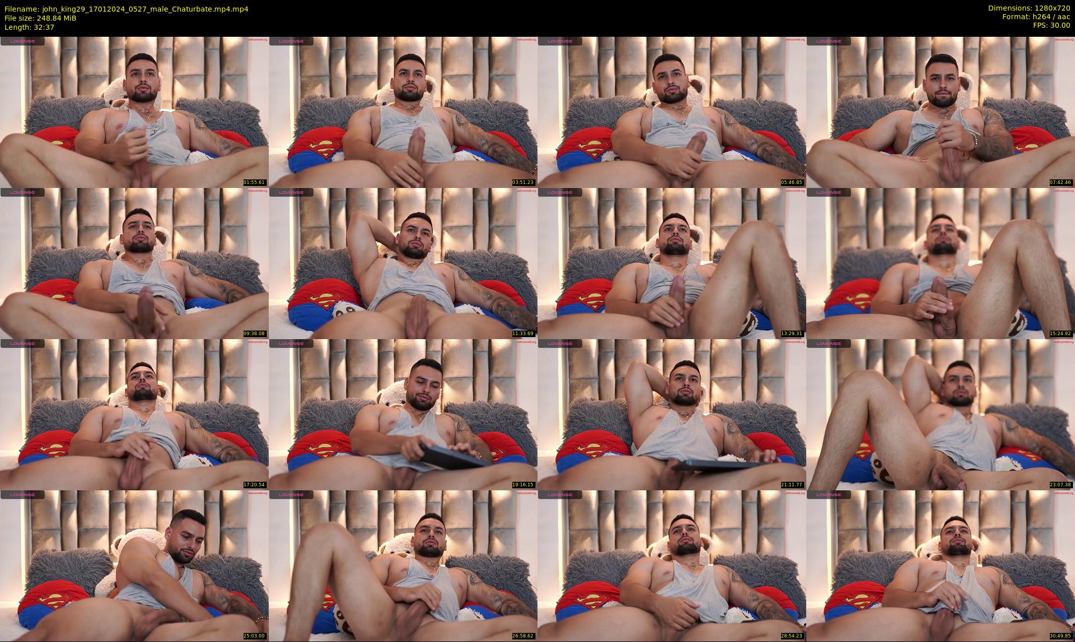 john_king29 — 33 minute Chaturbate male cam show recording, 720p, Jan 17, 2024