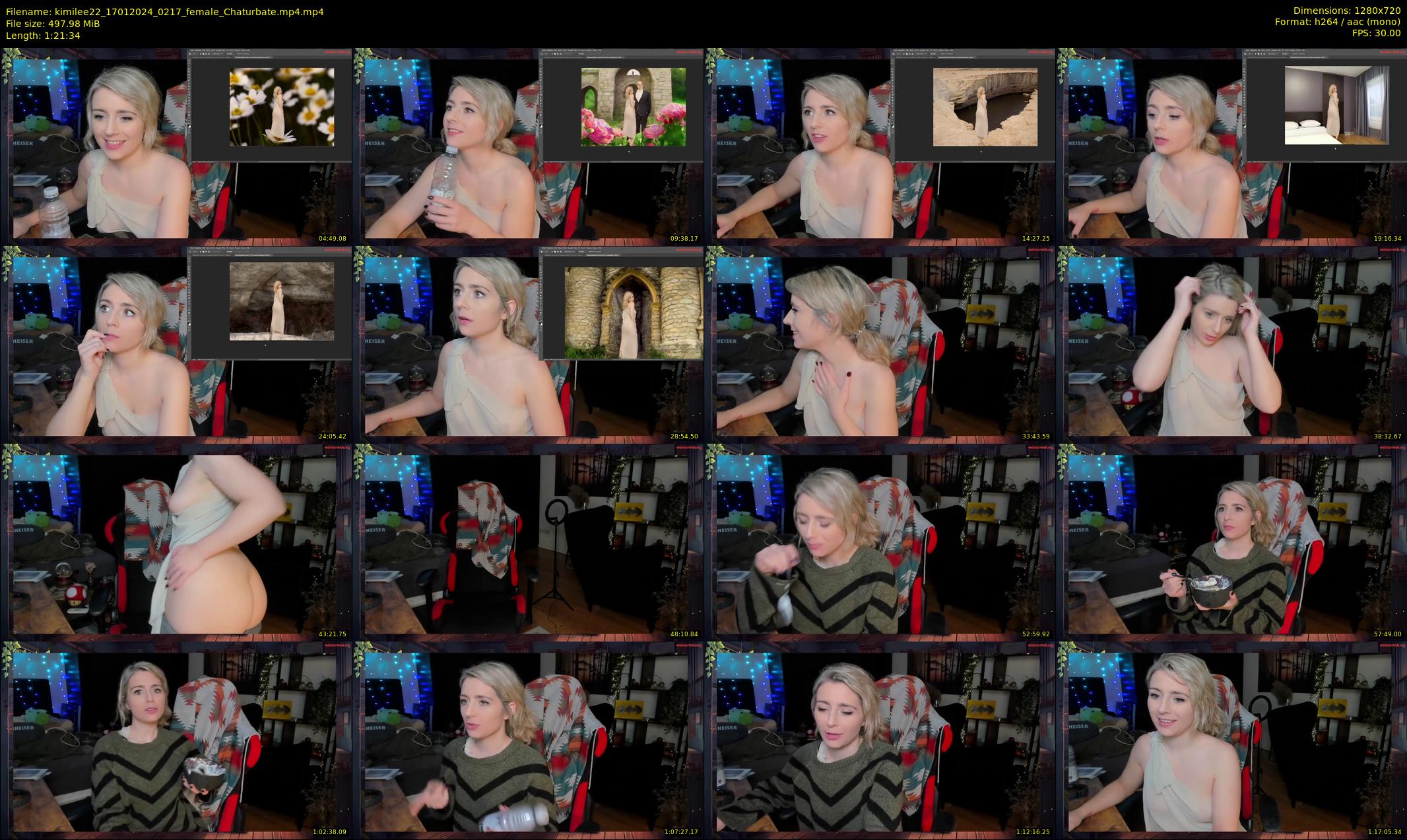 kimilee22 — 82 minute Chaturbate female cam show recording, 720p, Jan 17, 2024