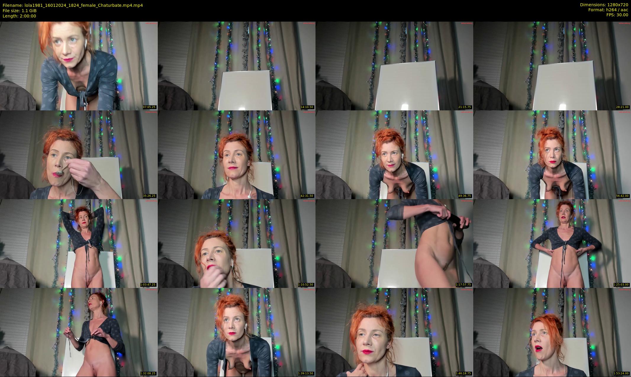 lola1981 — 120 minute Chaturbate female cam show recording, 720p, Jan 16, 2024