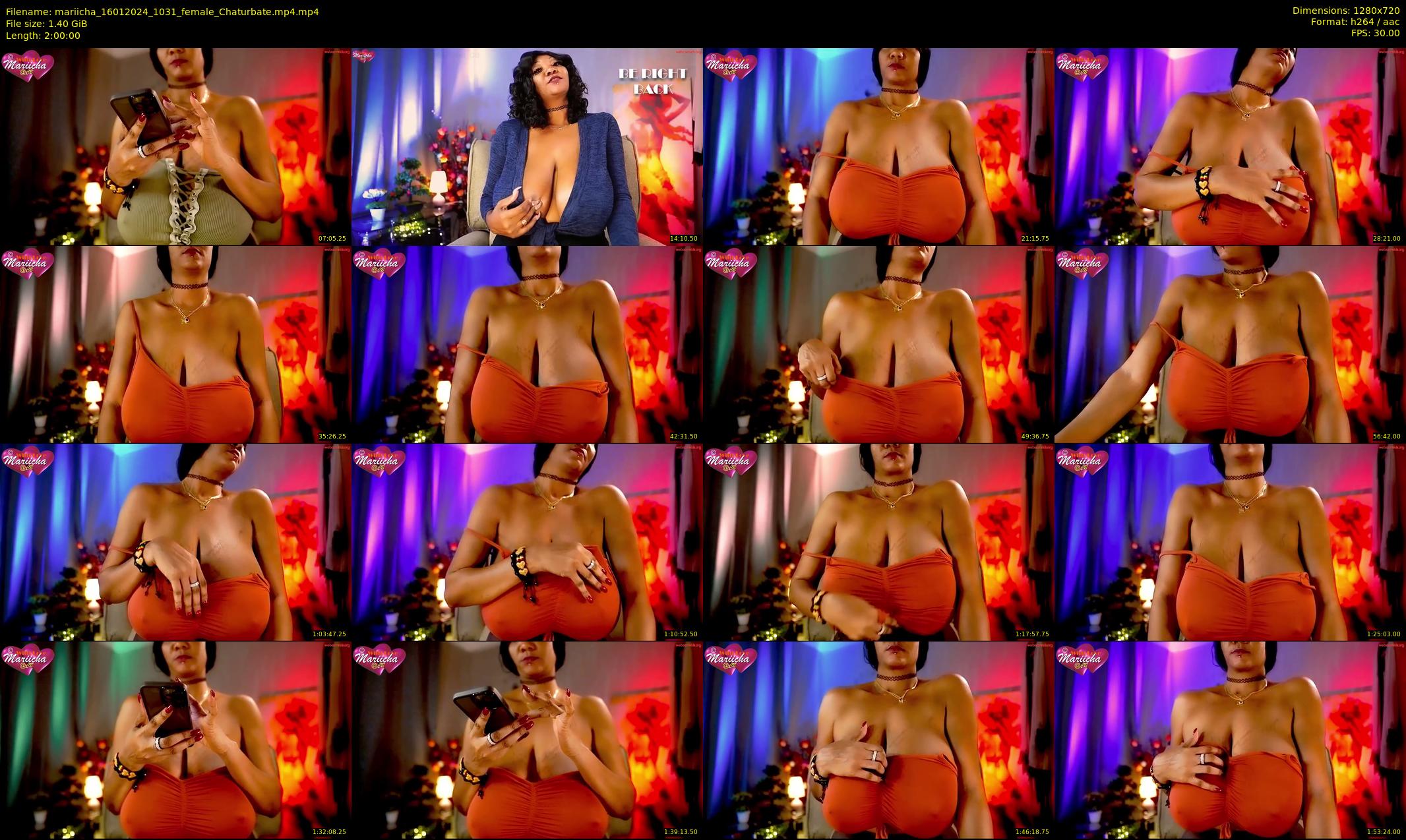mariicha — 120 minute Chaturbate female cam show recording, 720p, Jan 16, 2024