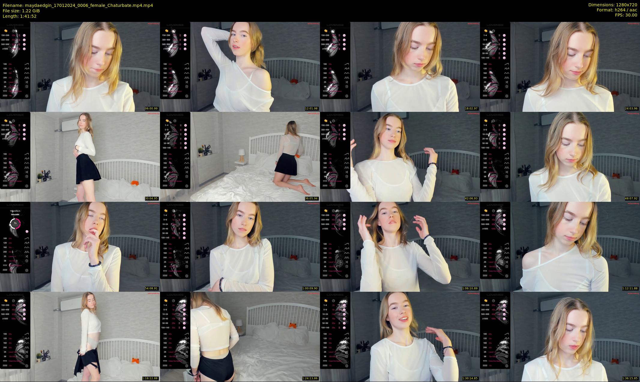 maydaedgin — 102 minute Chaturbate female cam show recording, 720p, Jan 17, 2024