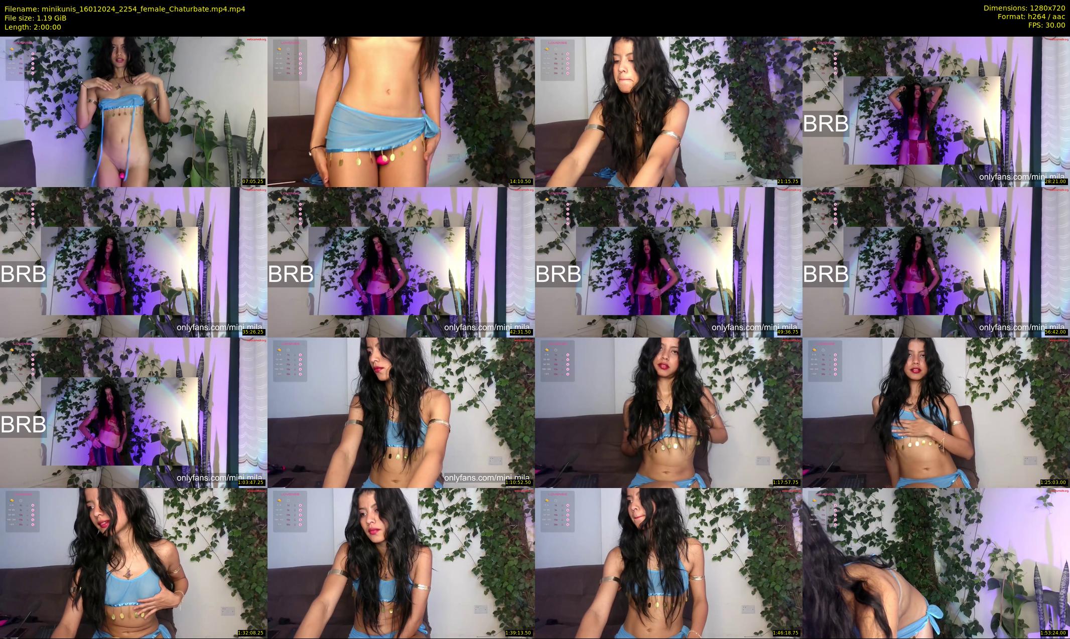 minikunis — 120 minute Chaturbate couple cam show recording, 720p, Jan 16, 2024