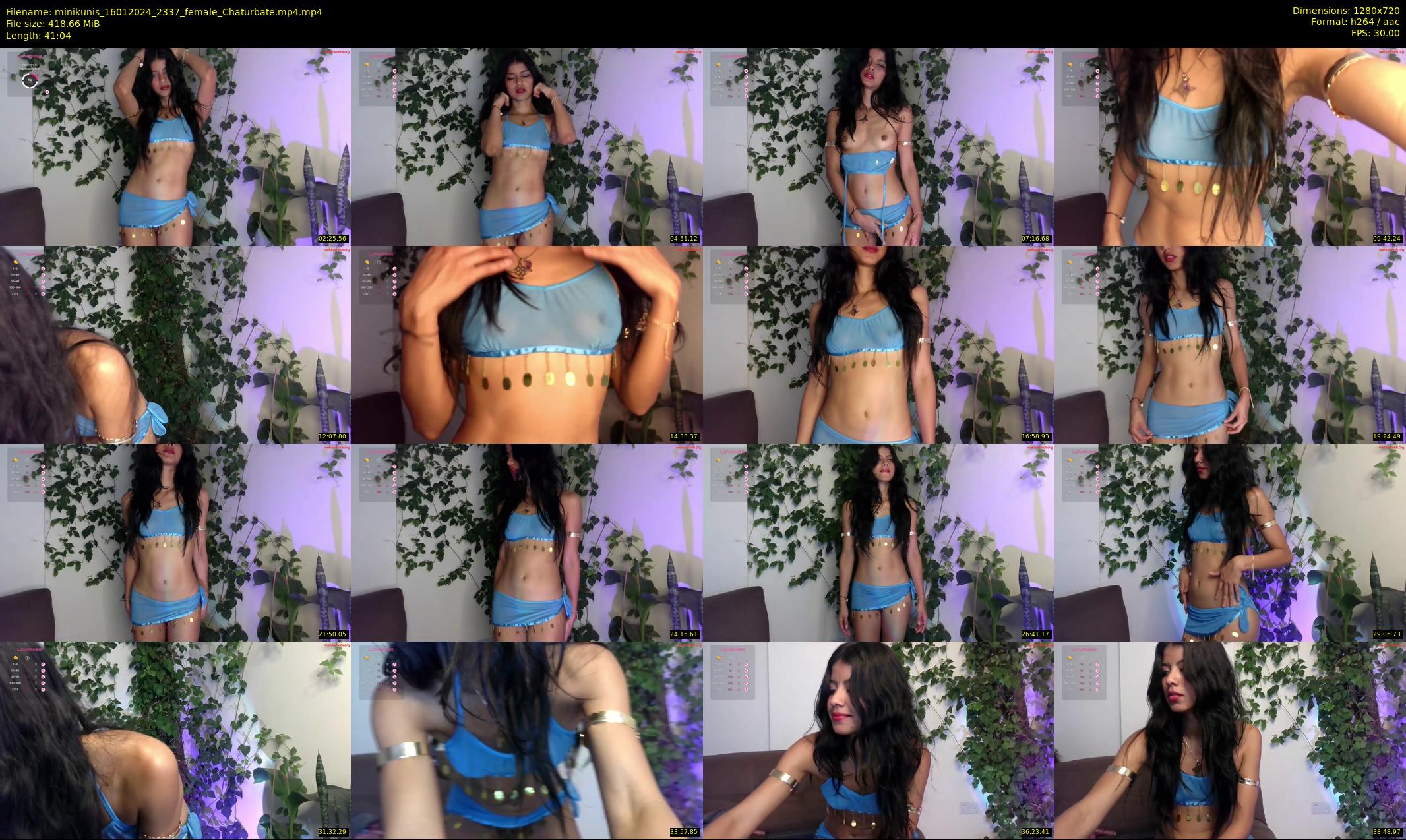 minikunis — 42 minute Chaturbate couple cam show recording, 720p, Jan 16, 2024