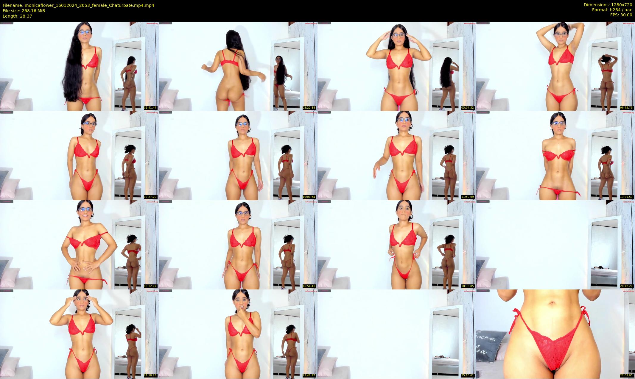 monicaflower — 29 minute Chaturbate female cam show recording, 720p, Jan 16, 2024