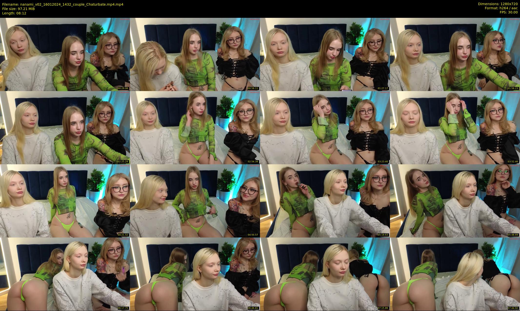 nanami_v02 — 9 minute Chaturbate couple cam show recording, 720p, Jan 16, 2024