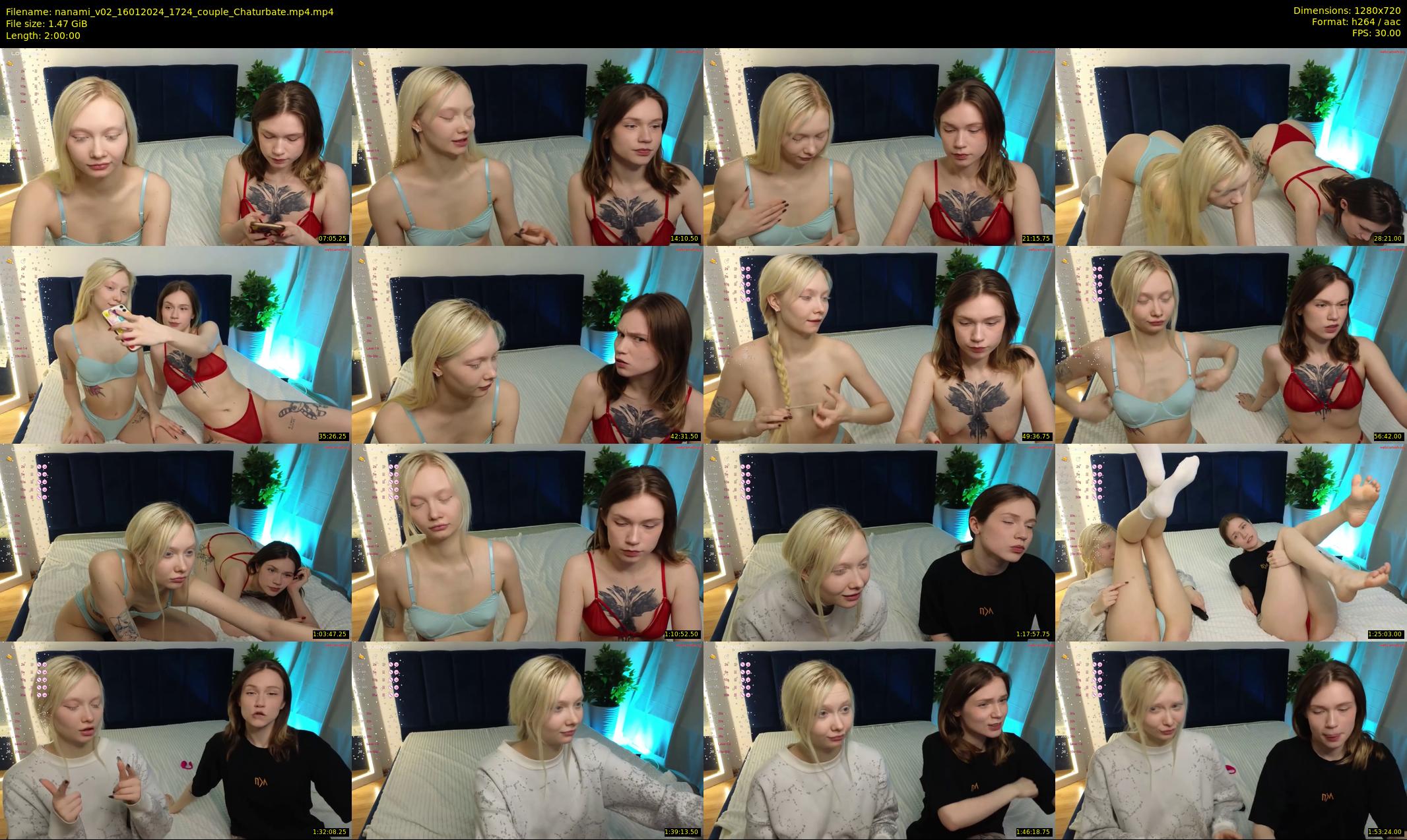 nanami_v02 — 120 minute Chaturbate couple cam show recording, 720p, Jan 16, 2024