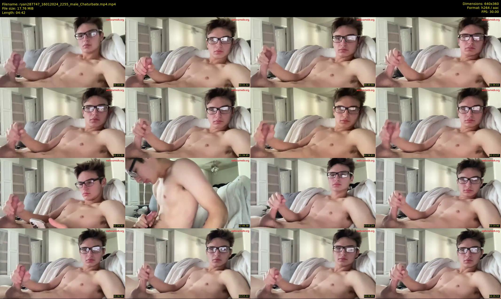 ryan287747 — 5 minute Chaturbate male cam show recording, 360p, Jan 16, 2024