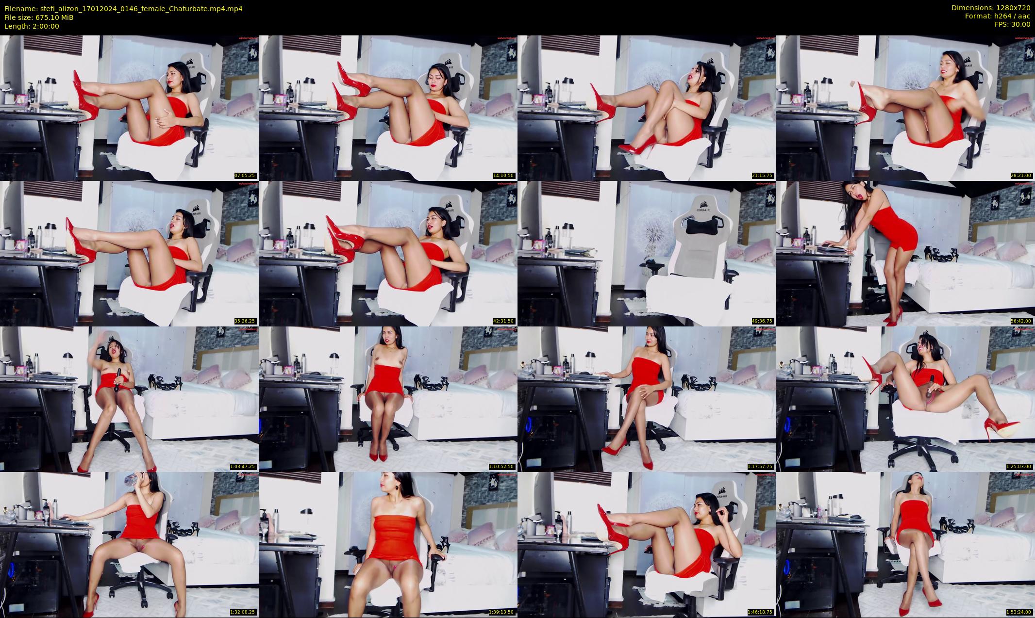 stefi_alizon — 120 minute Chaturbate female cam show recording, 720p, Jan 17, 2024