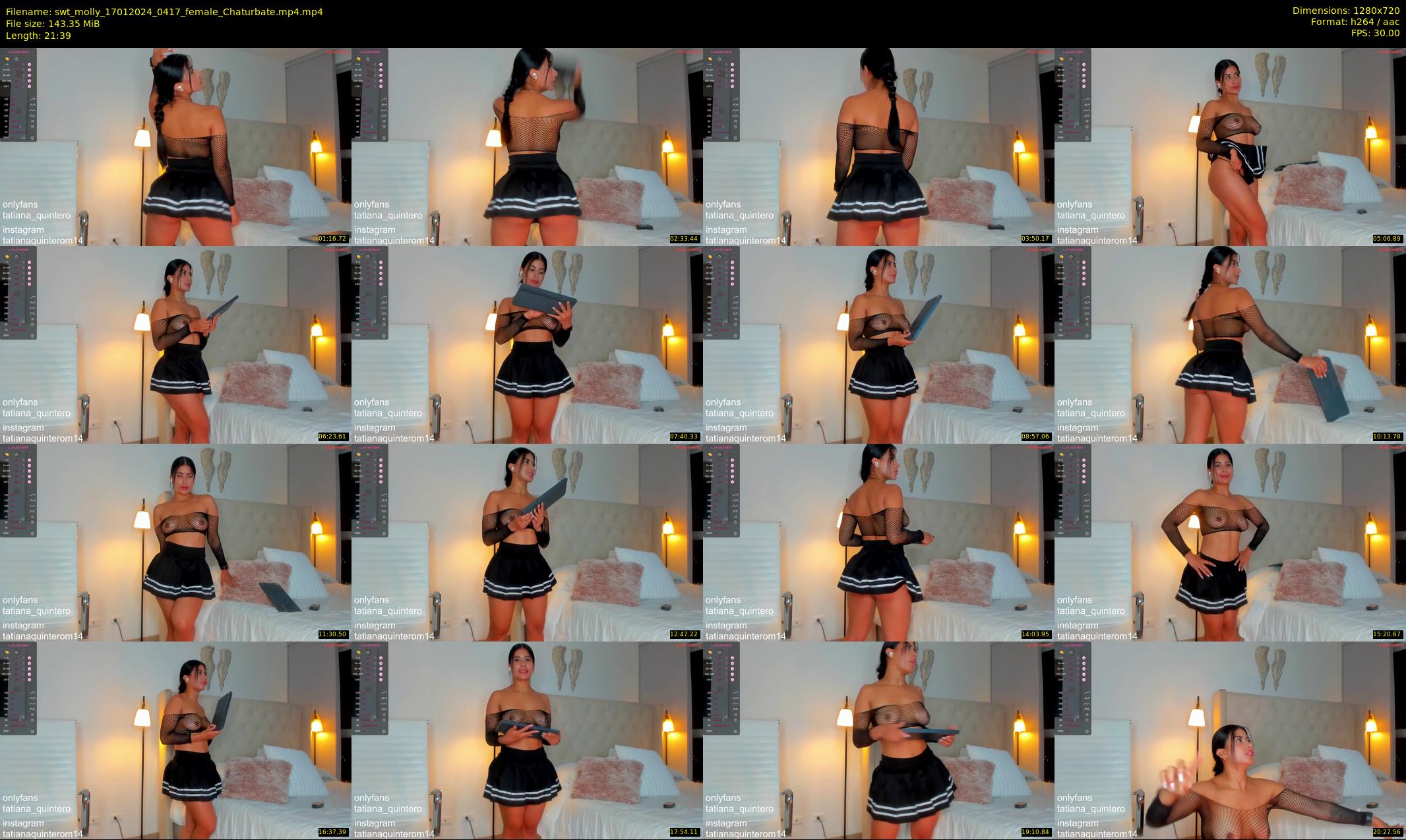 swt_molly — 22 minute Chaturbate female cam show recording, 720p, Jan 17, 2024