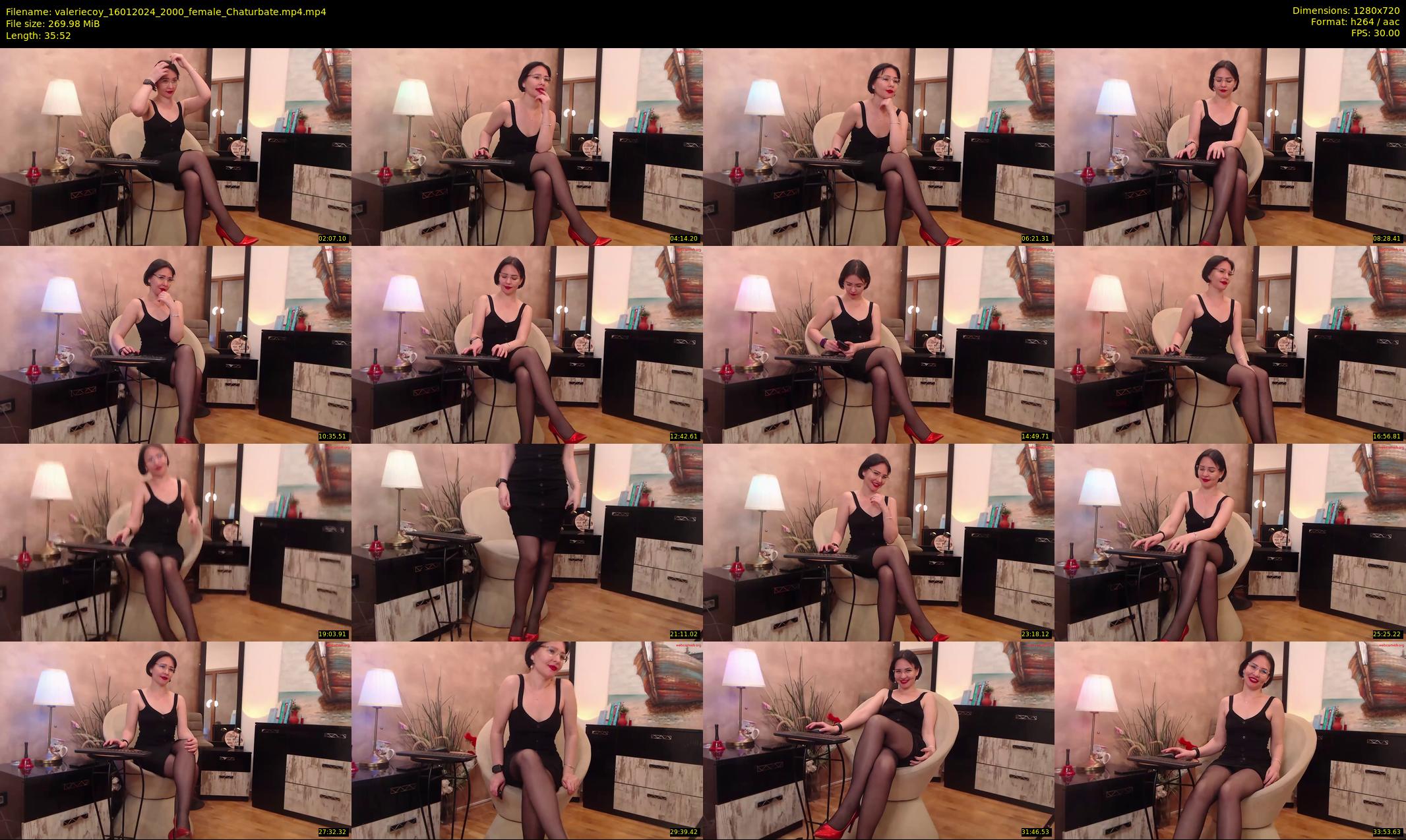 valeriecoy — 36 minute Chaturbate female cam show recording, 720p, Jan 16, 2024